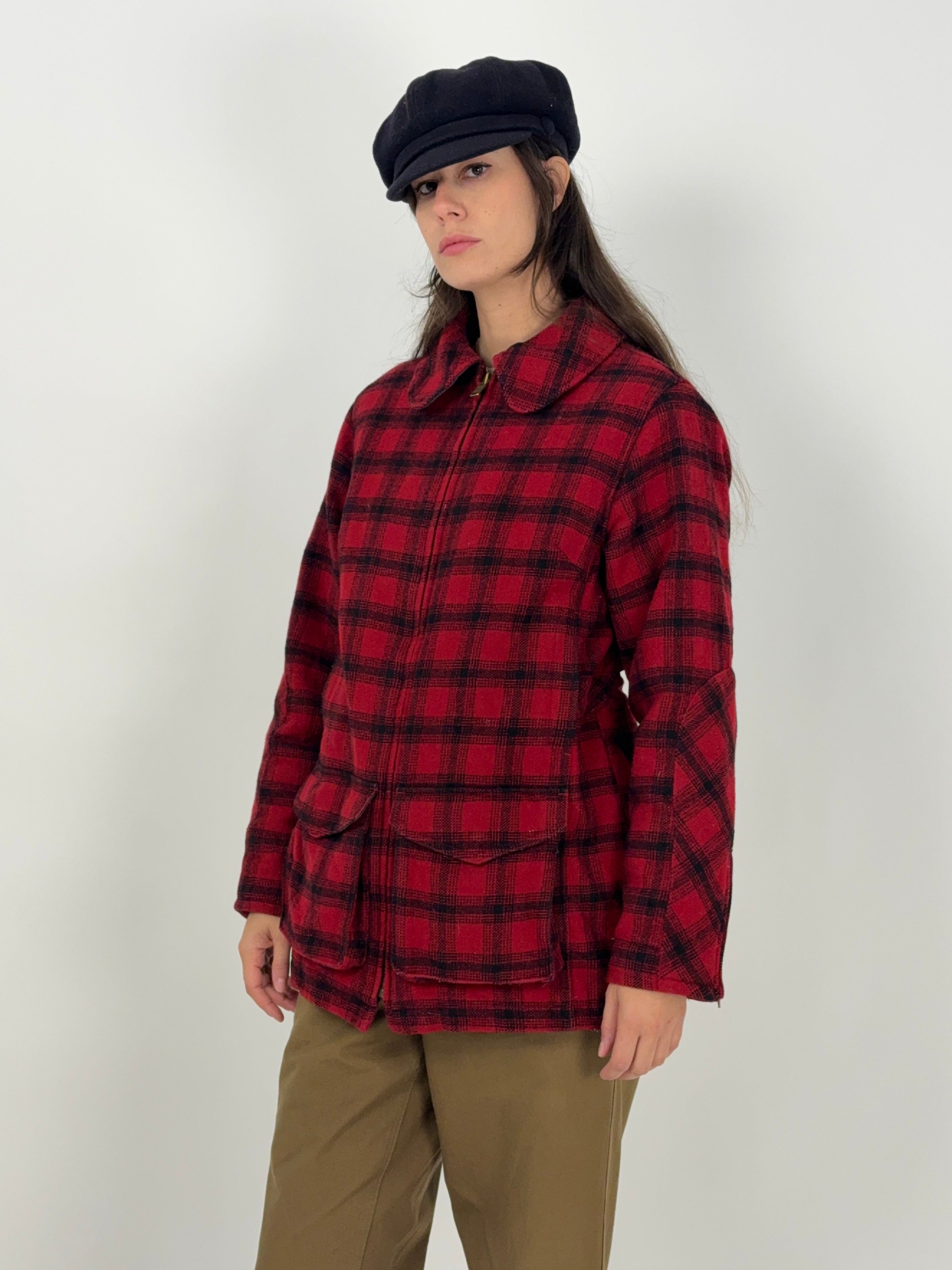 cappotto-ll-bean-n-lana-a-quadri-rosso-e-nero