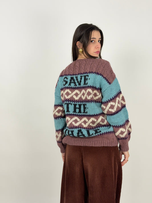 Maglione Binomio anni ’80 in lana