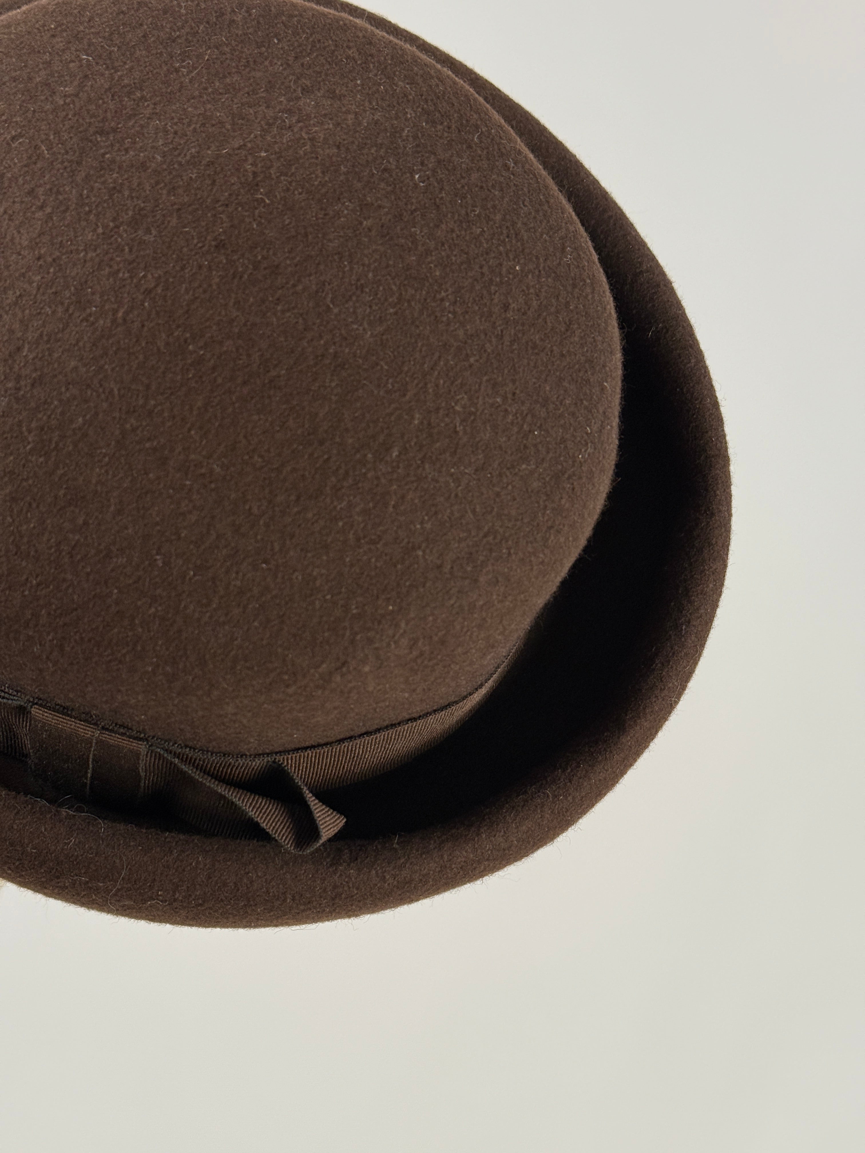 Bombetta in feltro vintage