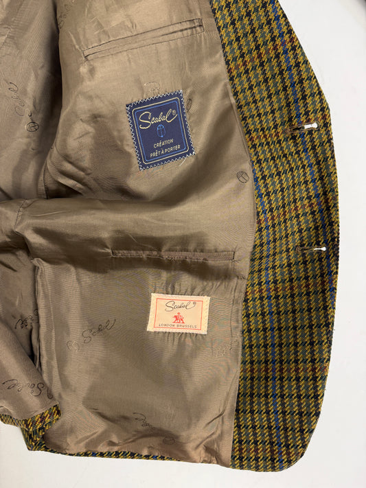 Giacca vintage Scabal in lana Scozzese