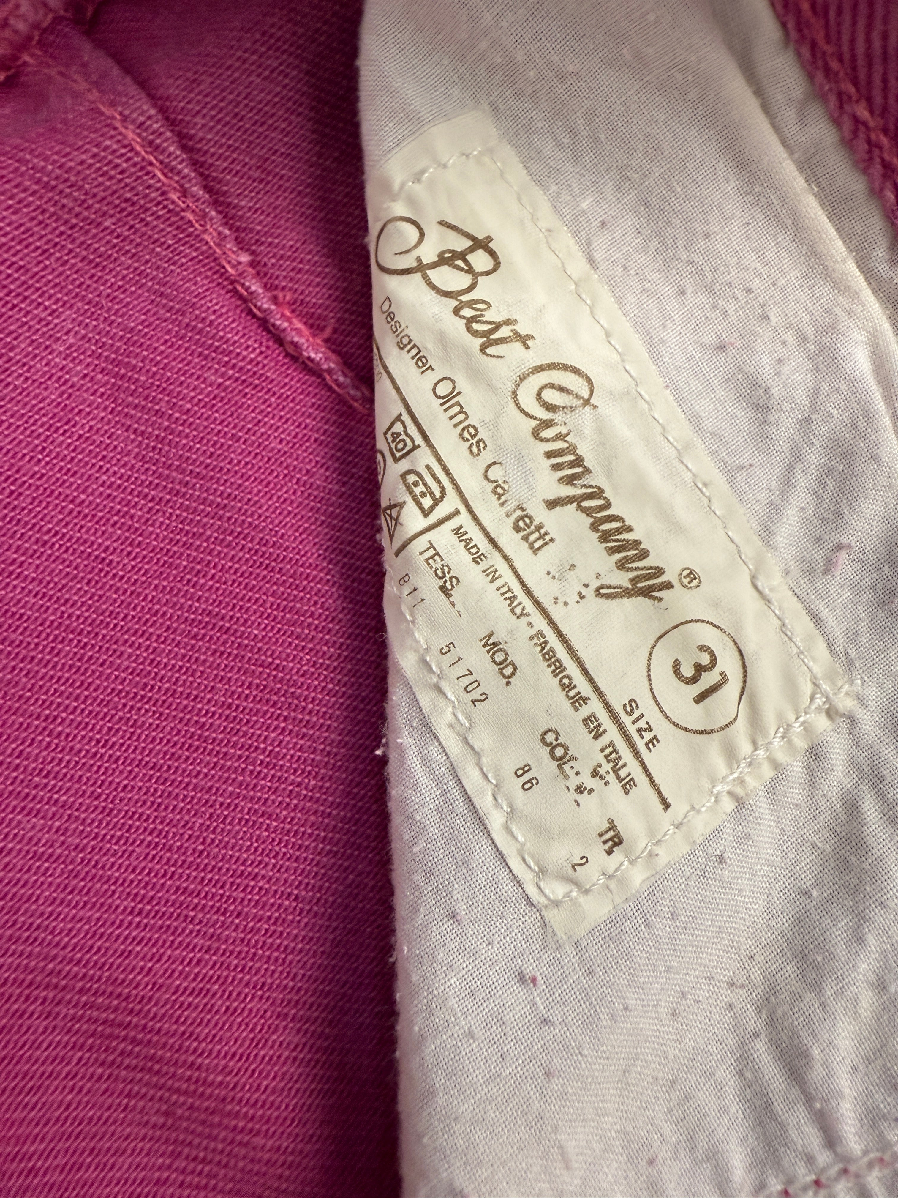 Jeans Best Company anni '80