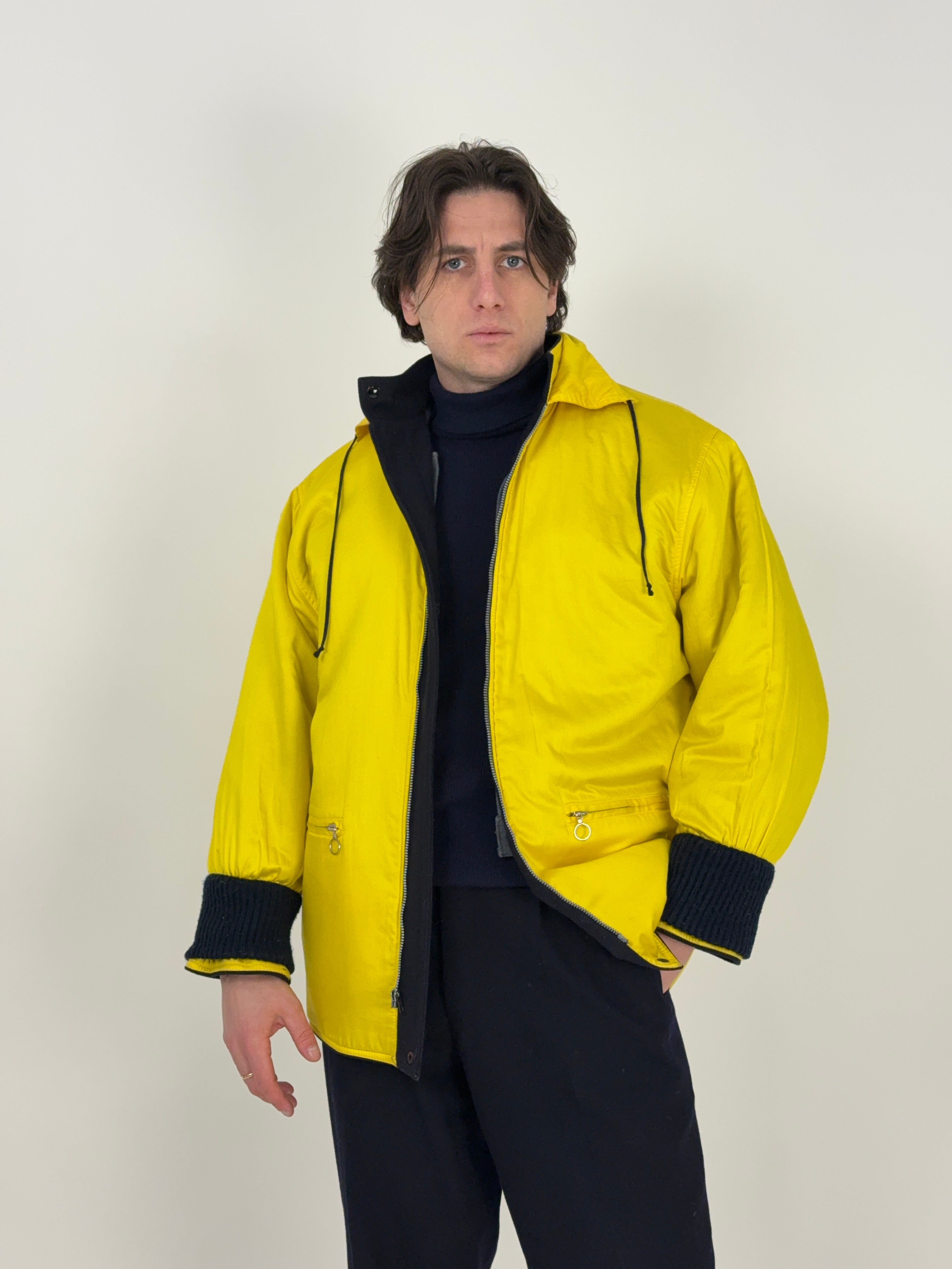 Cappotto corto in lana anni '70