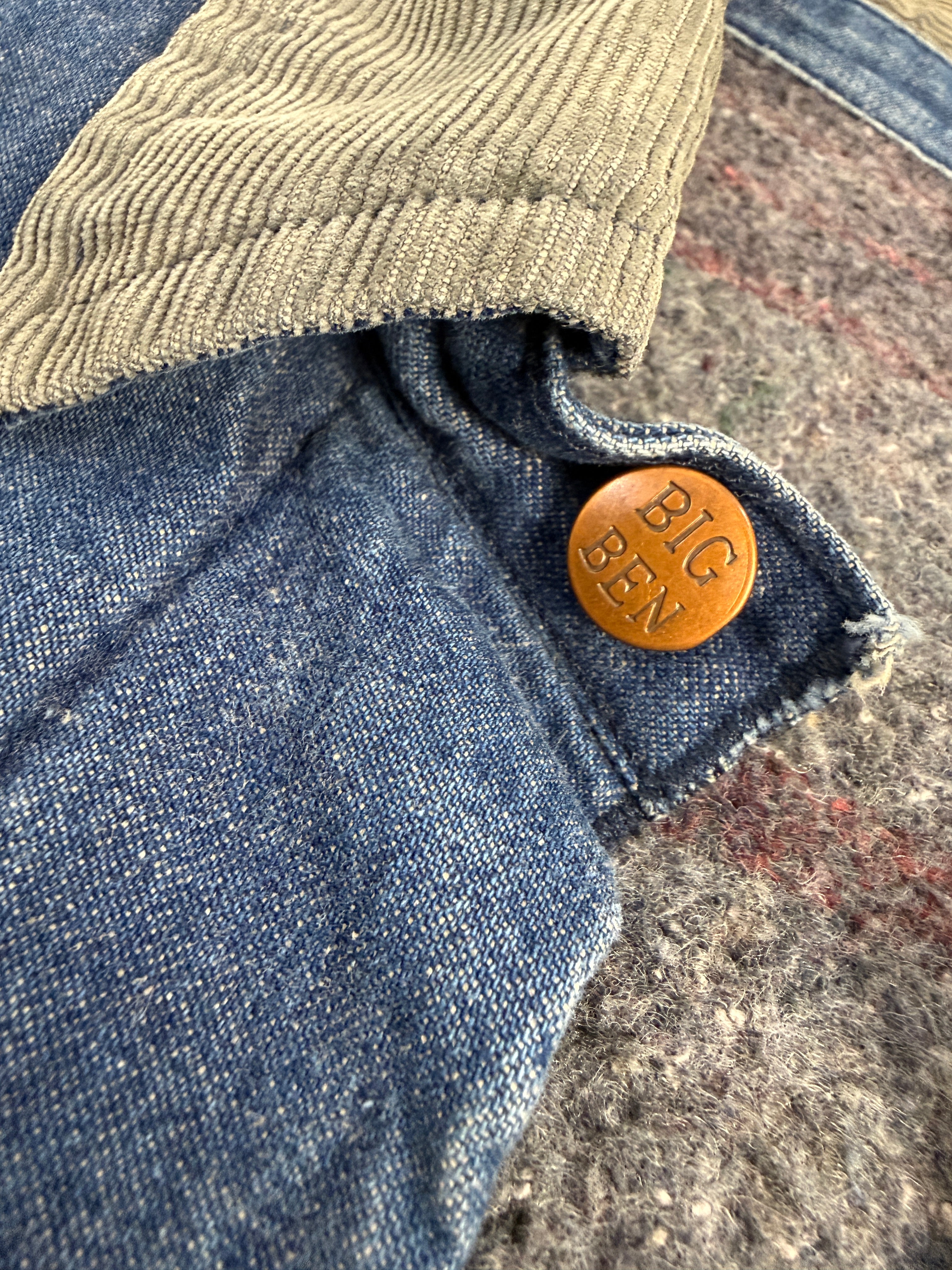 BIG BEN Made in U.S.A. denim vintage work jacket