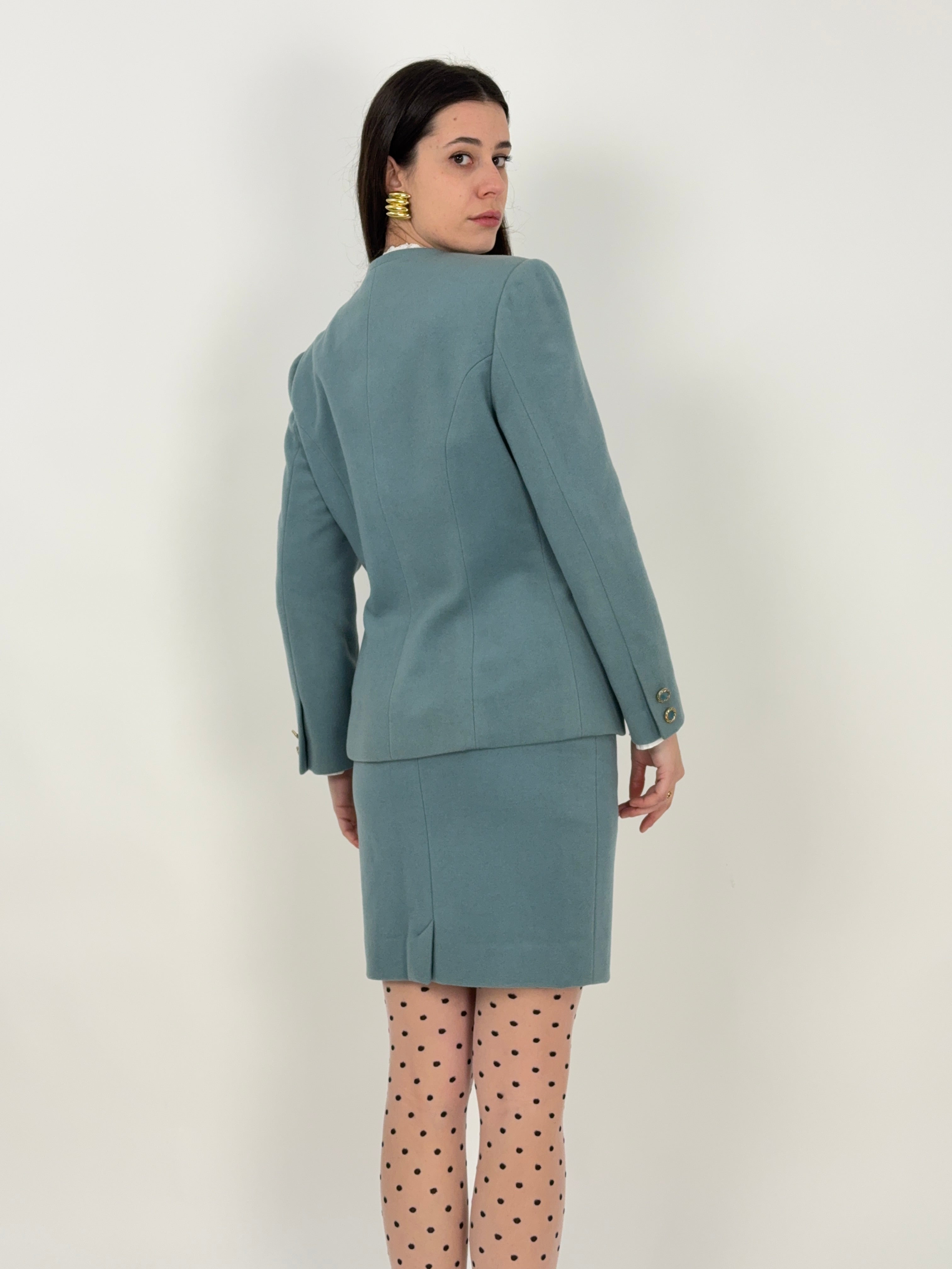 Completo vintage in cashmere - Tailleur Valditevere