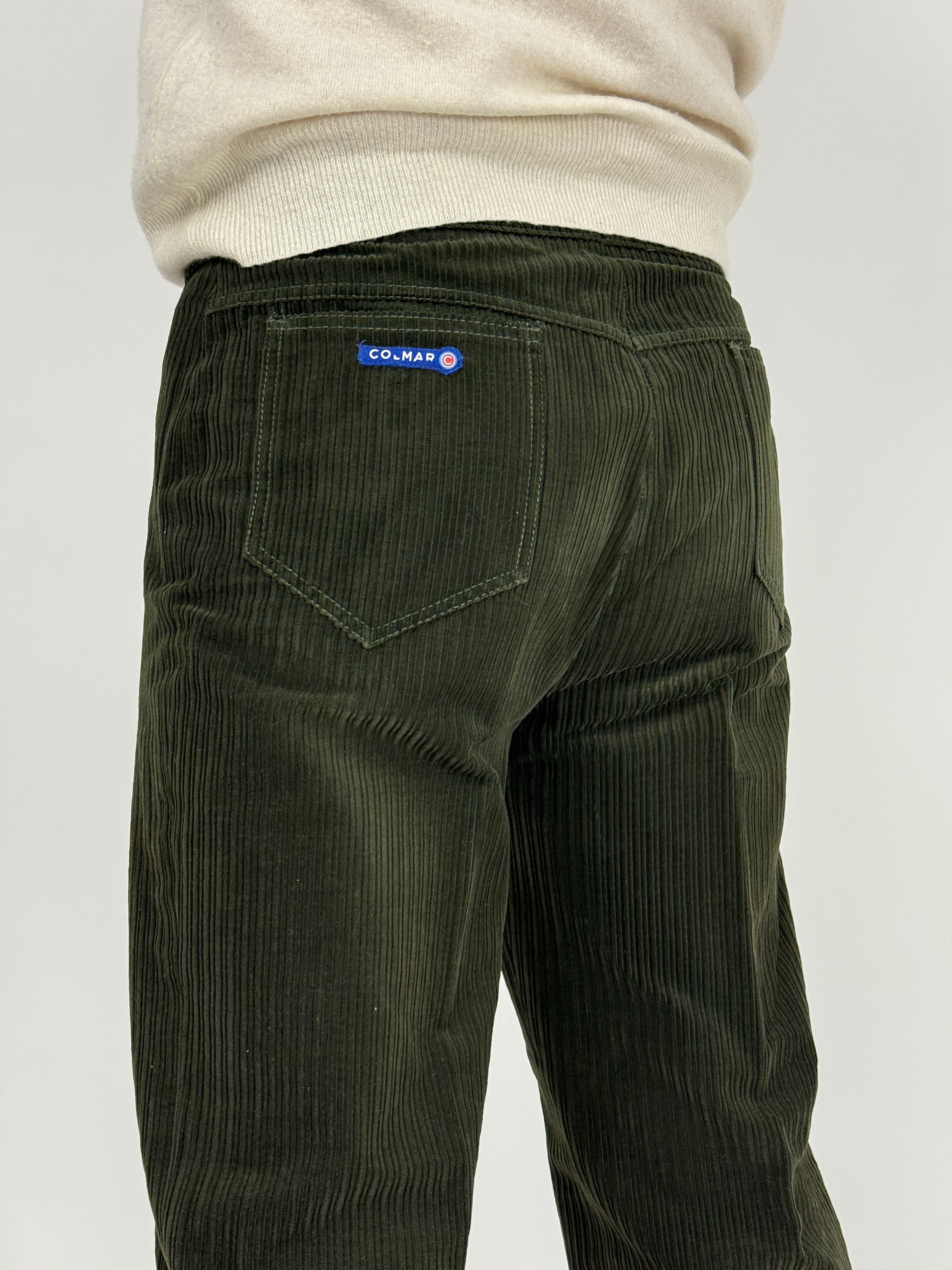 Pantaloni Colmar anni '80 in velluto a coste