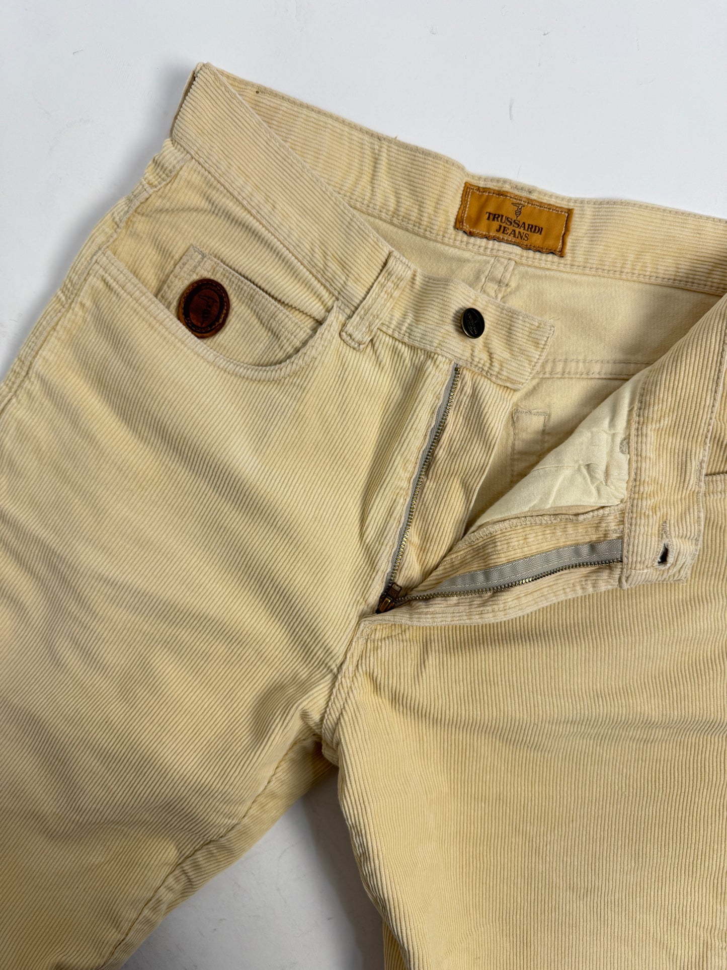 Pantaloni Trussardi in velluto a coste anni '70