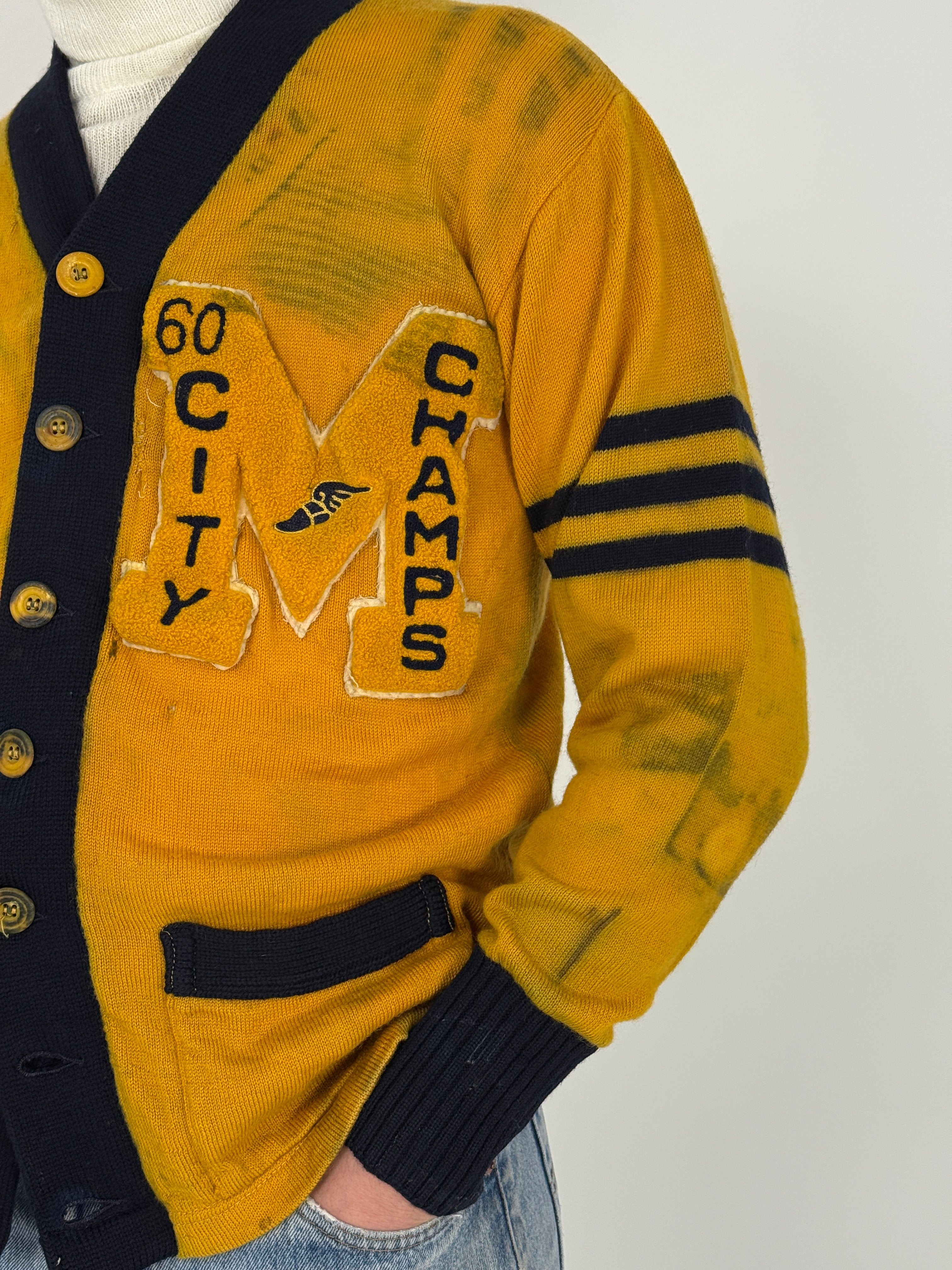 Cardigan varsity Stadium anni ’50 U.S.A.