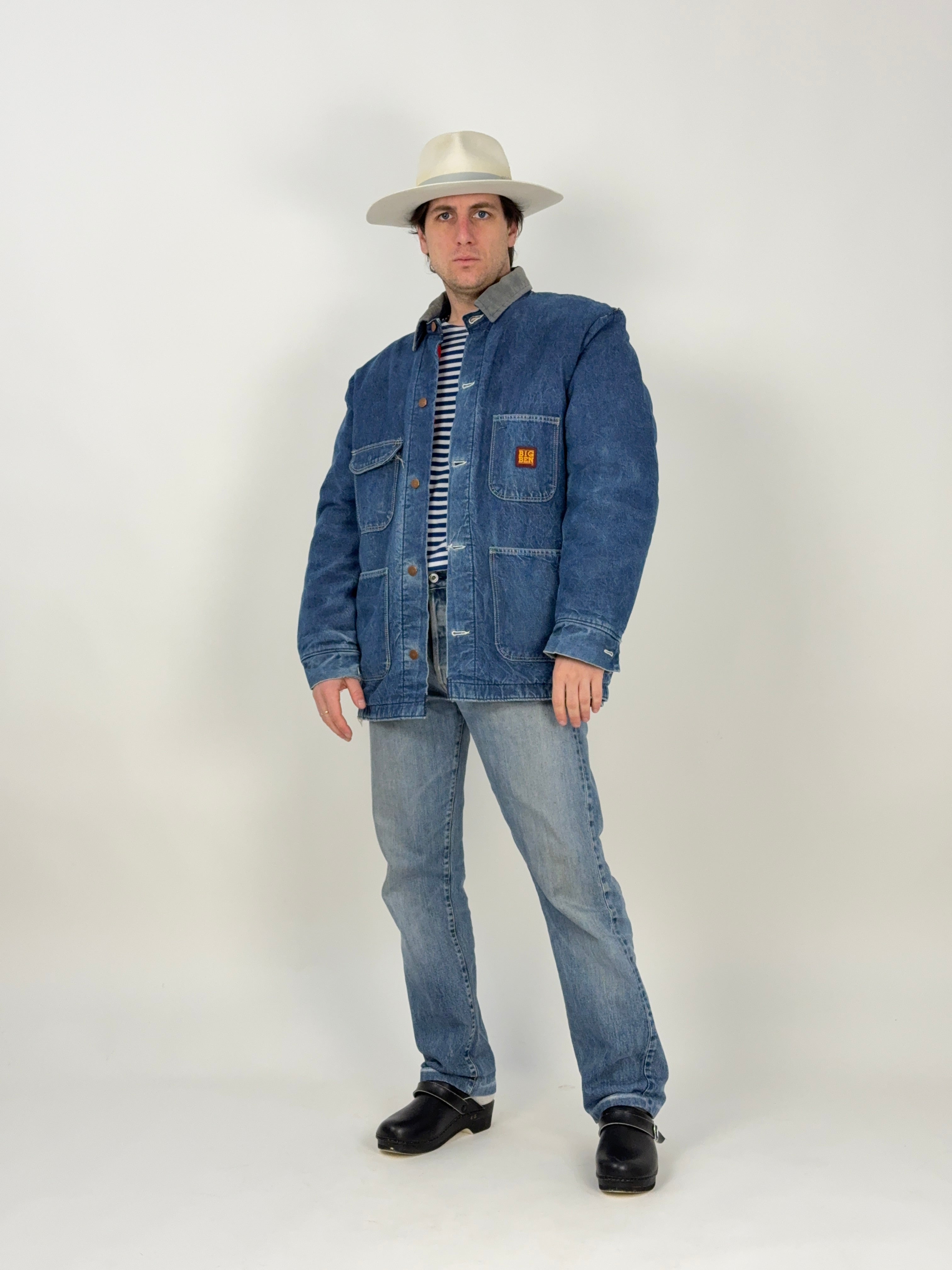 BIG BEN Made in U.S.A. denim vintage work jacket
