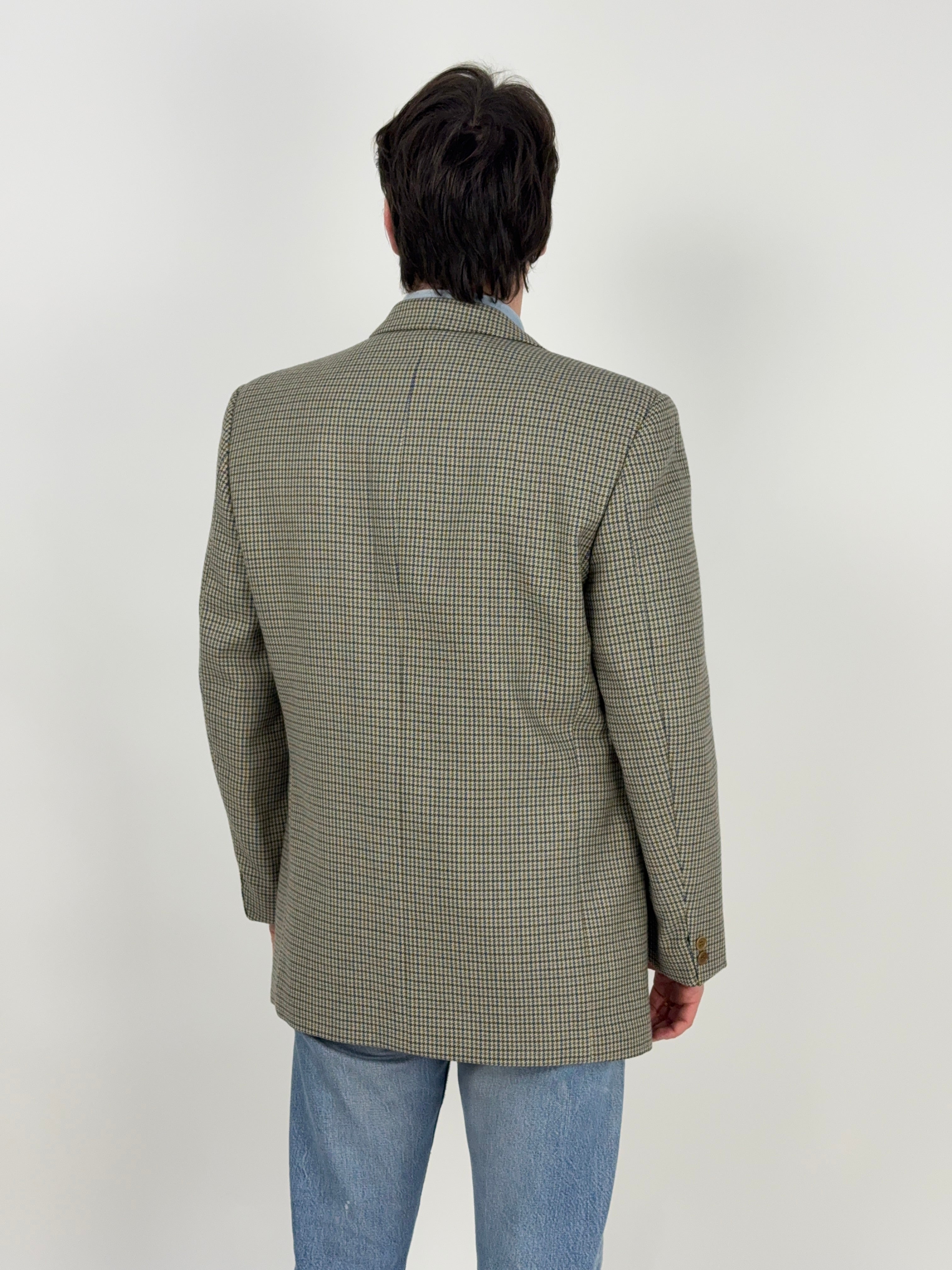 Giacca in pura lana pied de poule