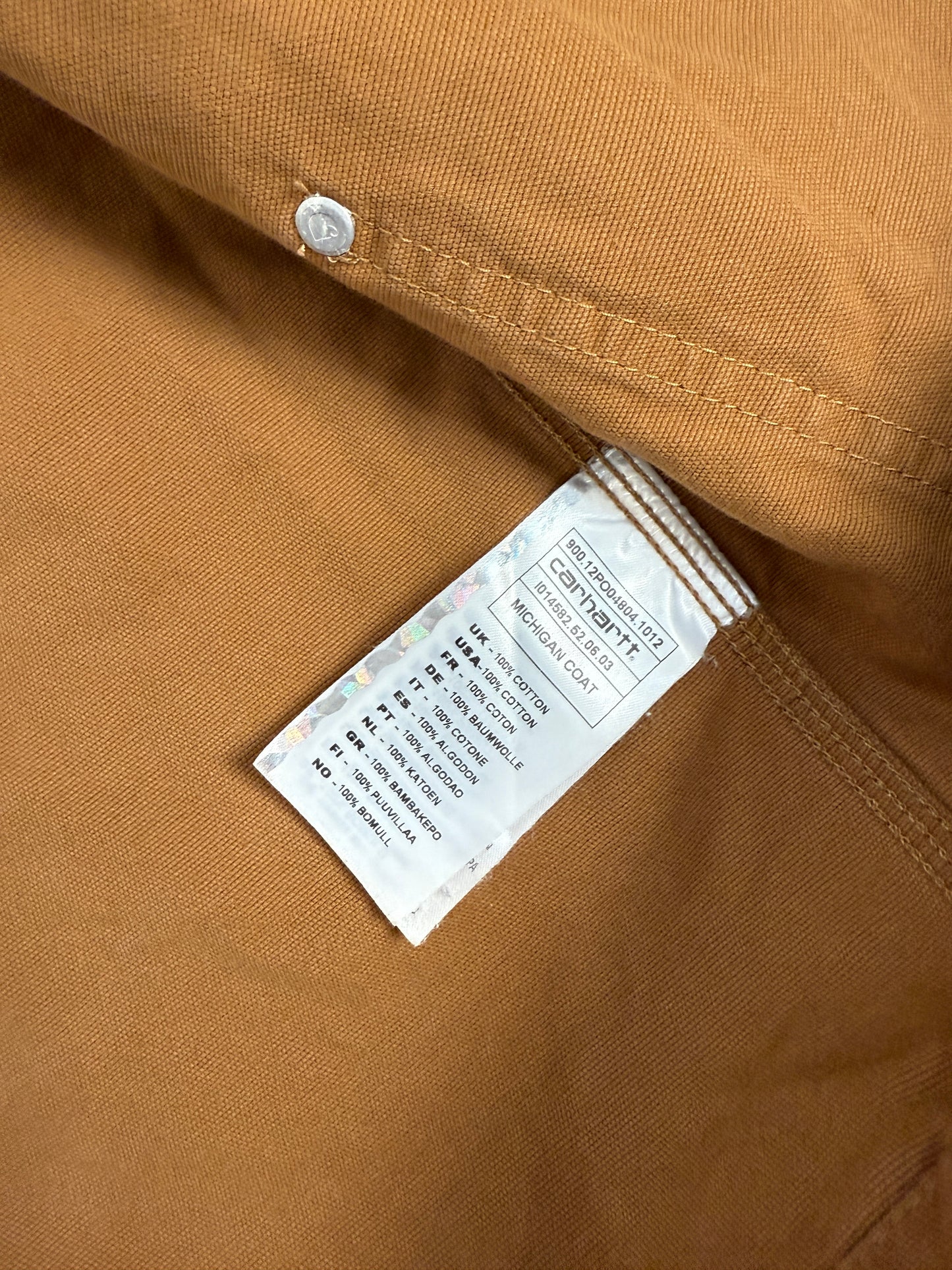 Carhartt Michigan Coat