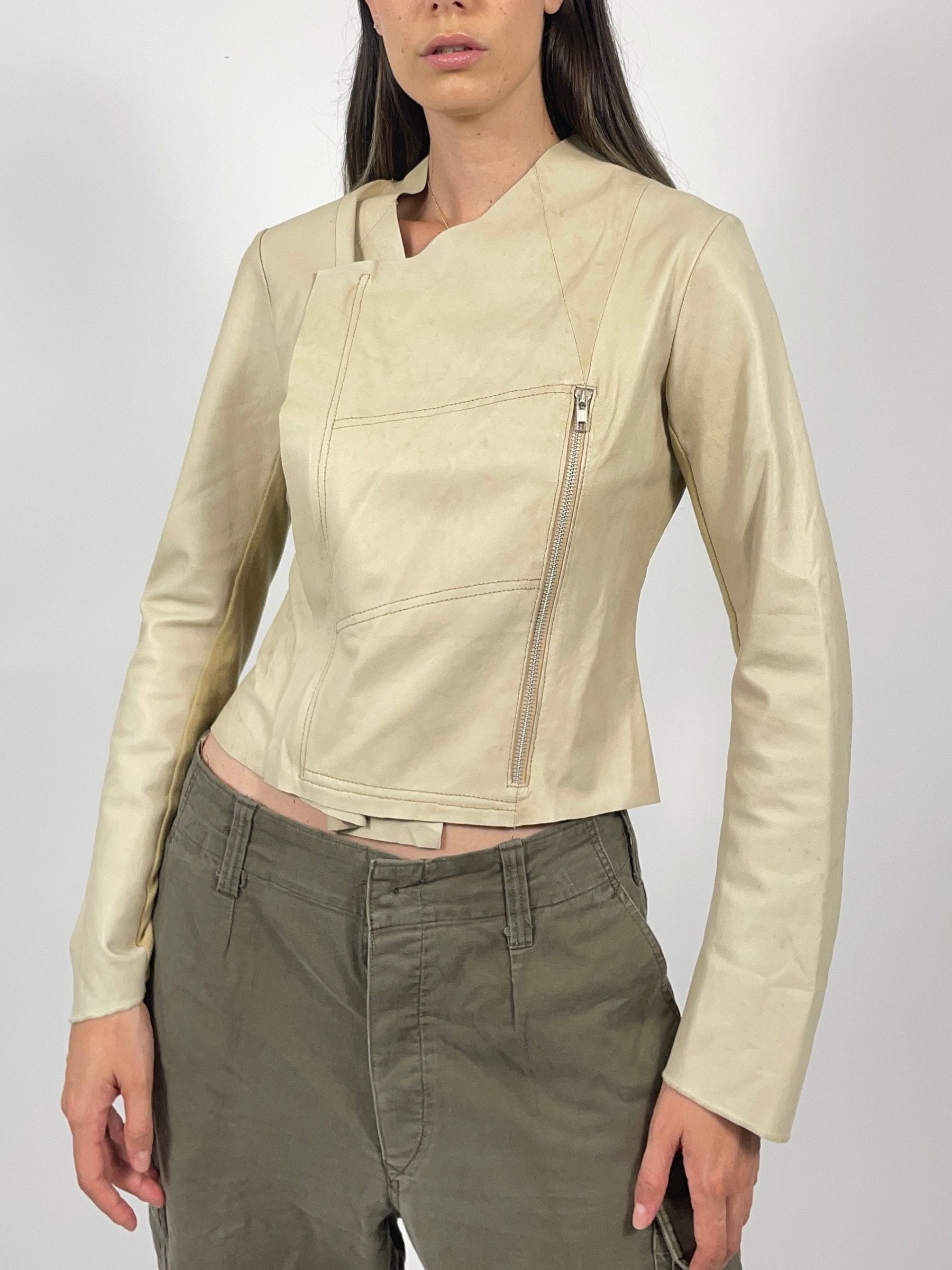 Giacca Michiko Koshino in pelle