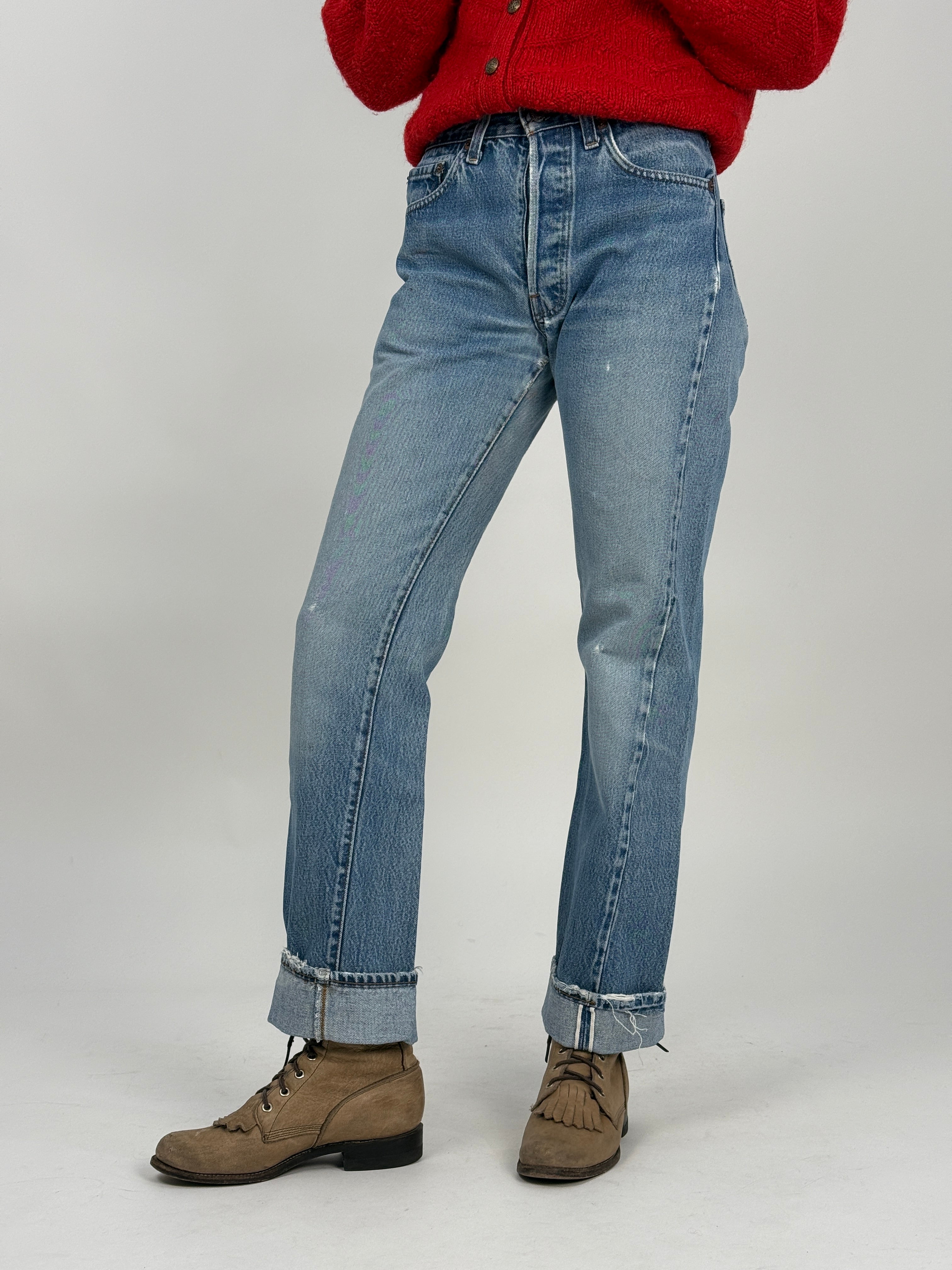 Jeans Levi's 501 Selvedge Red Line anni '70 - U.S.A.