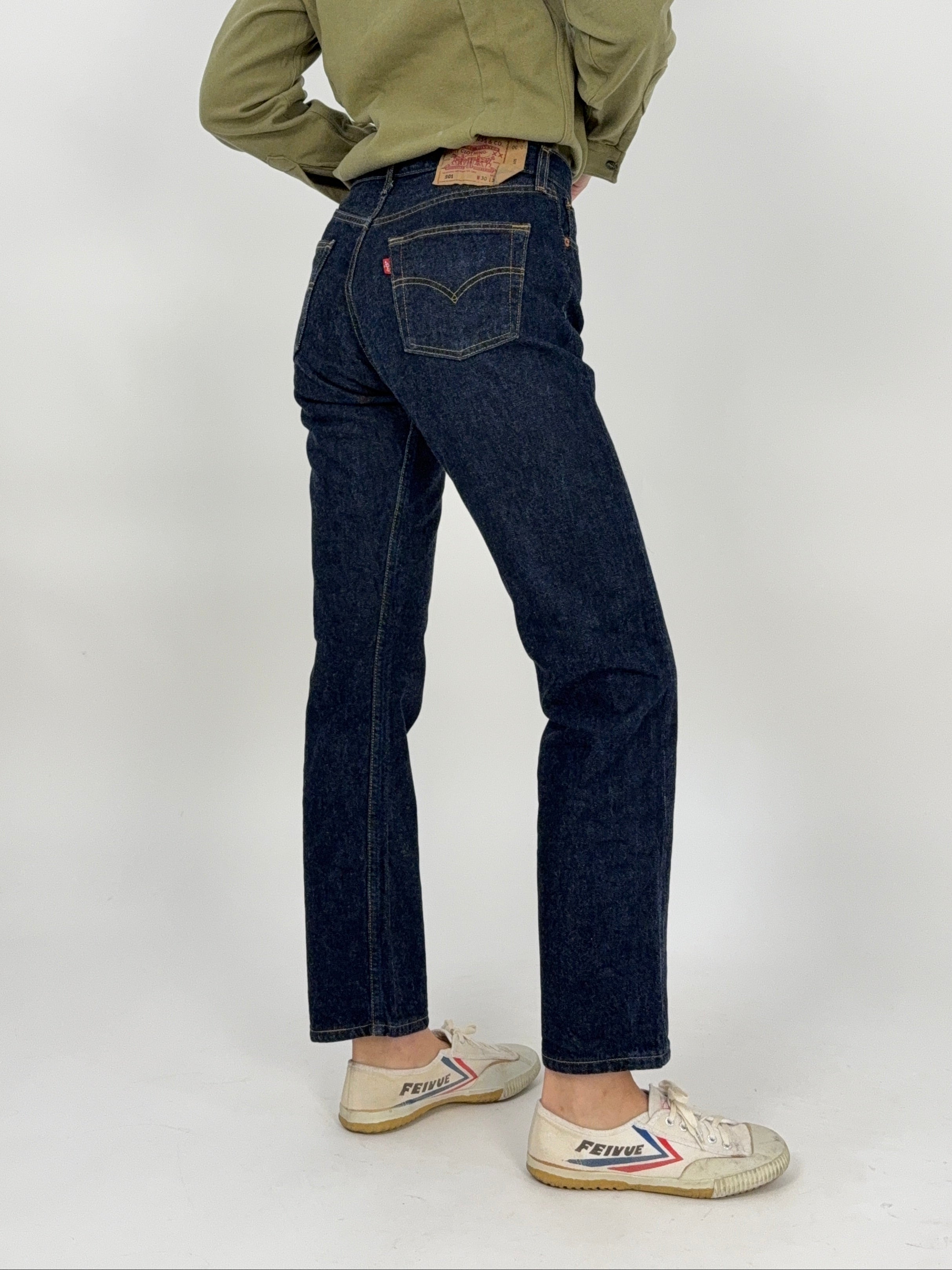 Jeans Levi's 501 - W30 L30 - Blu denim