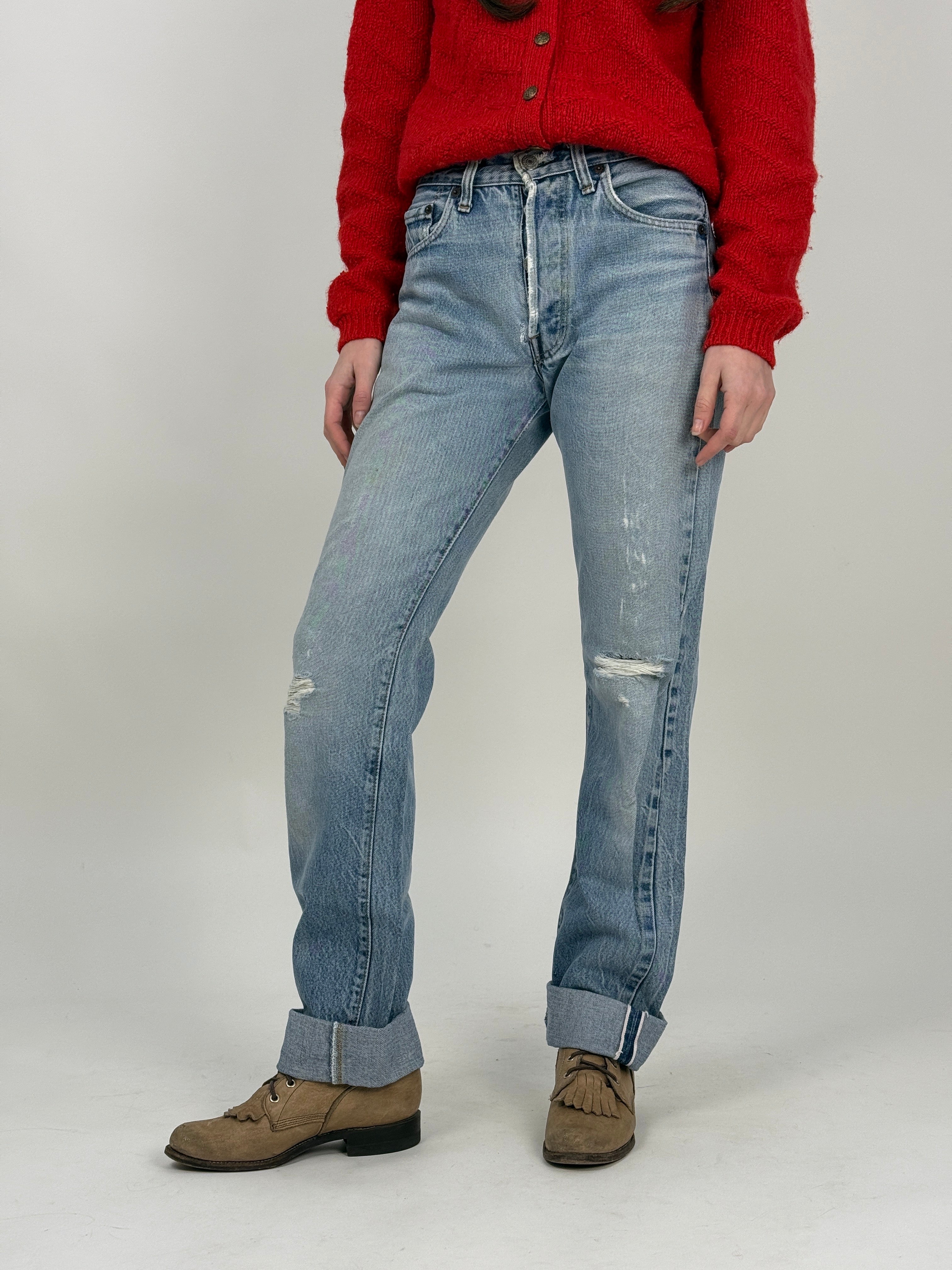 Jeans Levi's 501 Cimosa Red Line - U.S.A. vintage