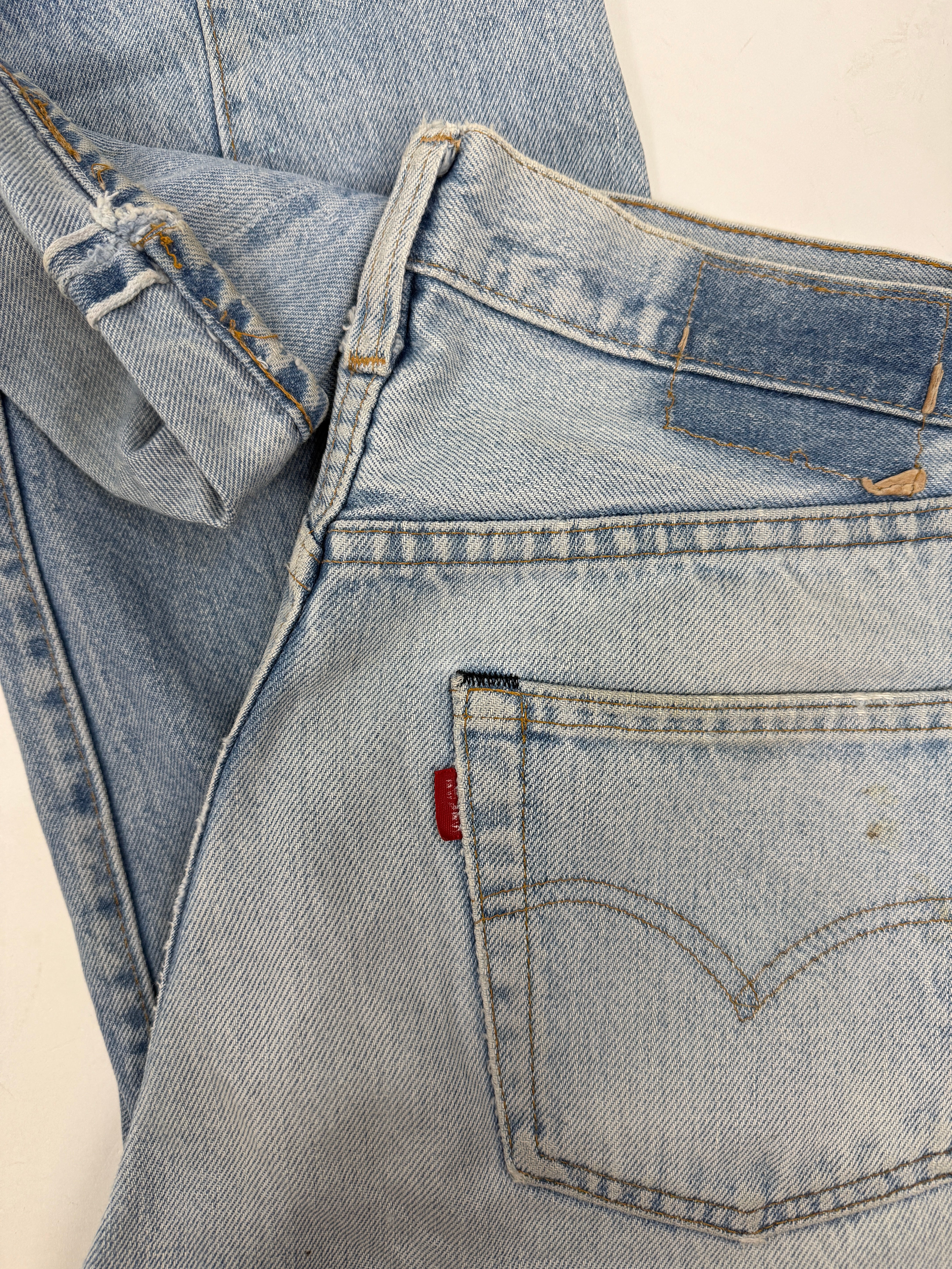 Jeans Levi's 501 Redline Selvedge Single Stitch Anni '70 Made in USA - W31 (IT46)