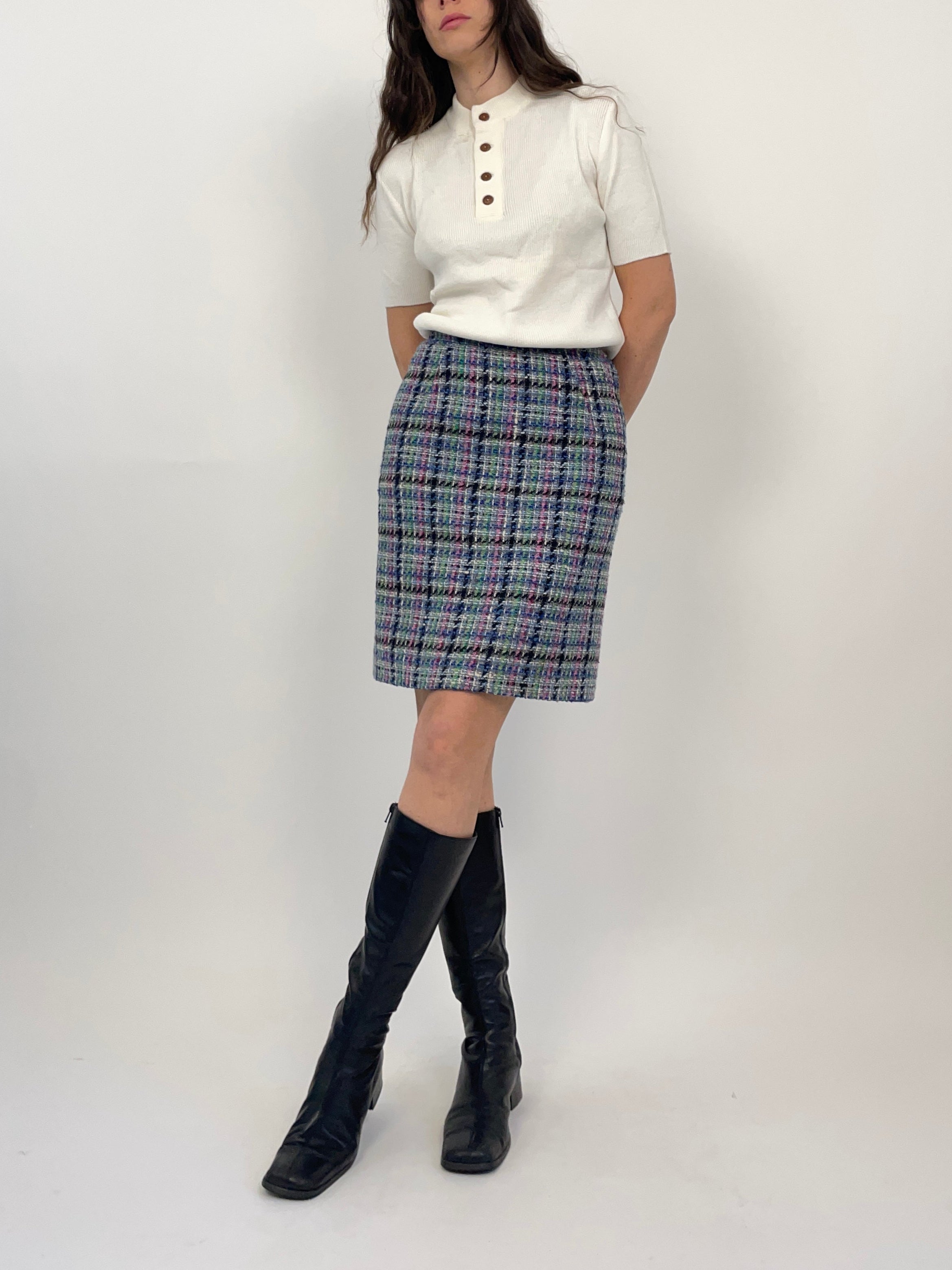 Gonna sartoriale anni '70