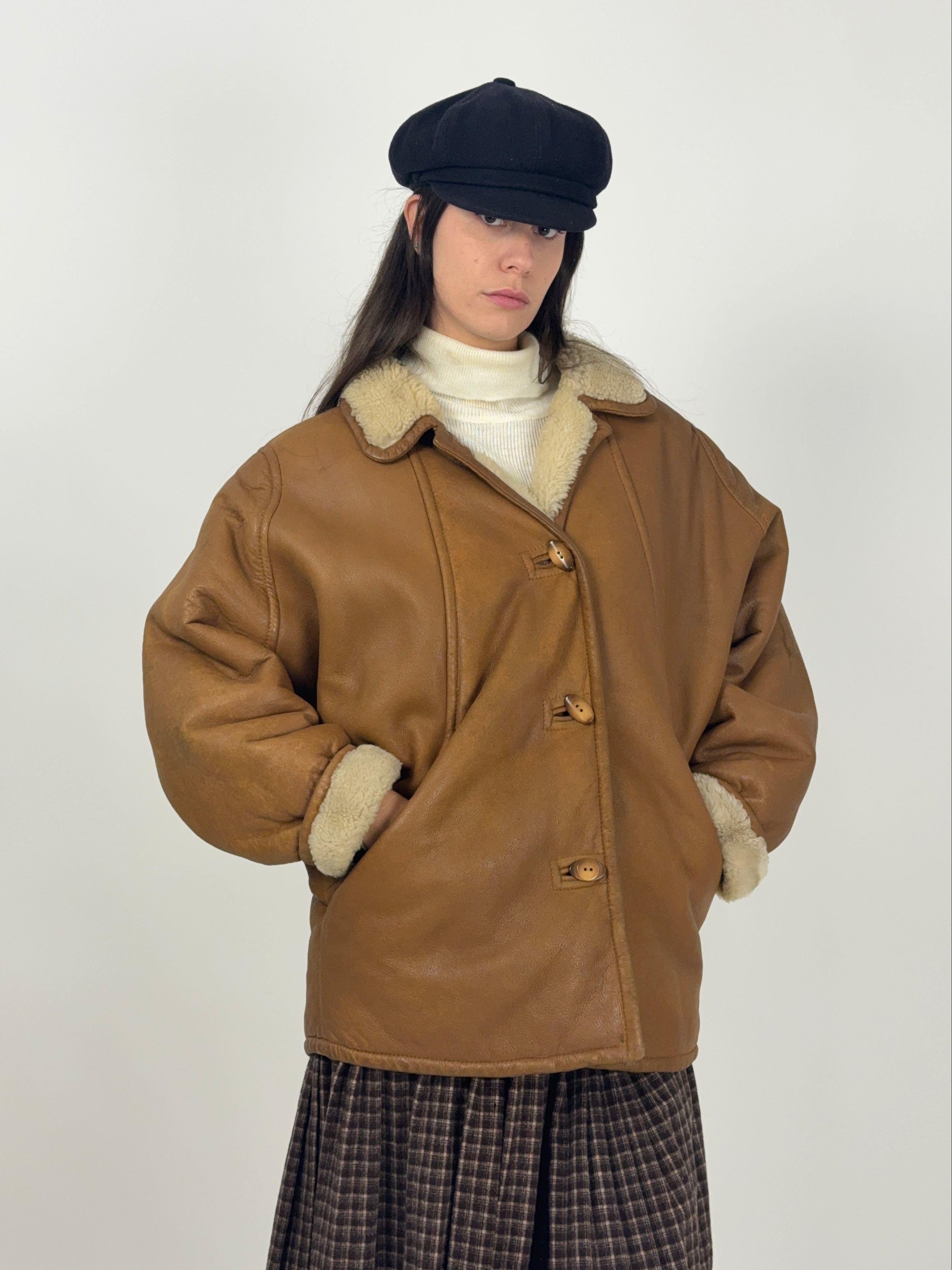 Montone shearling anni '80