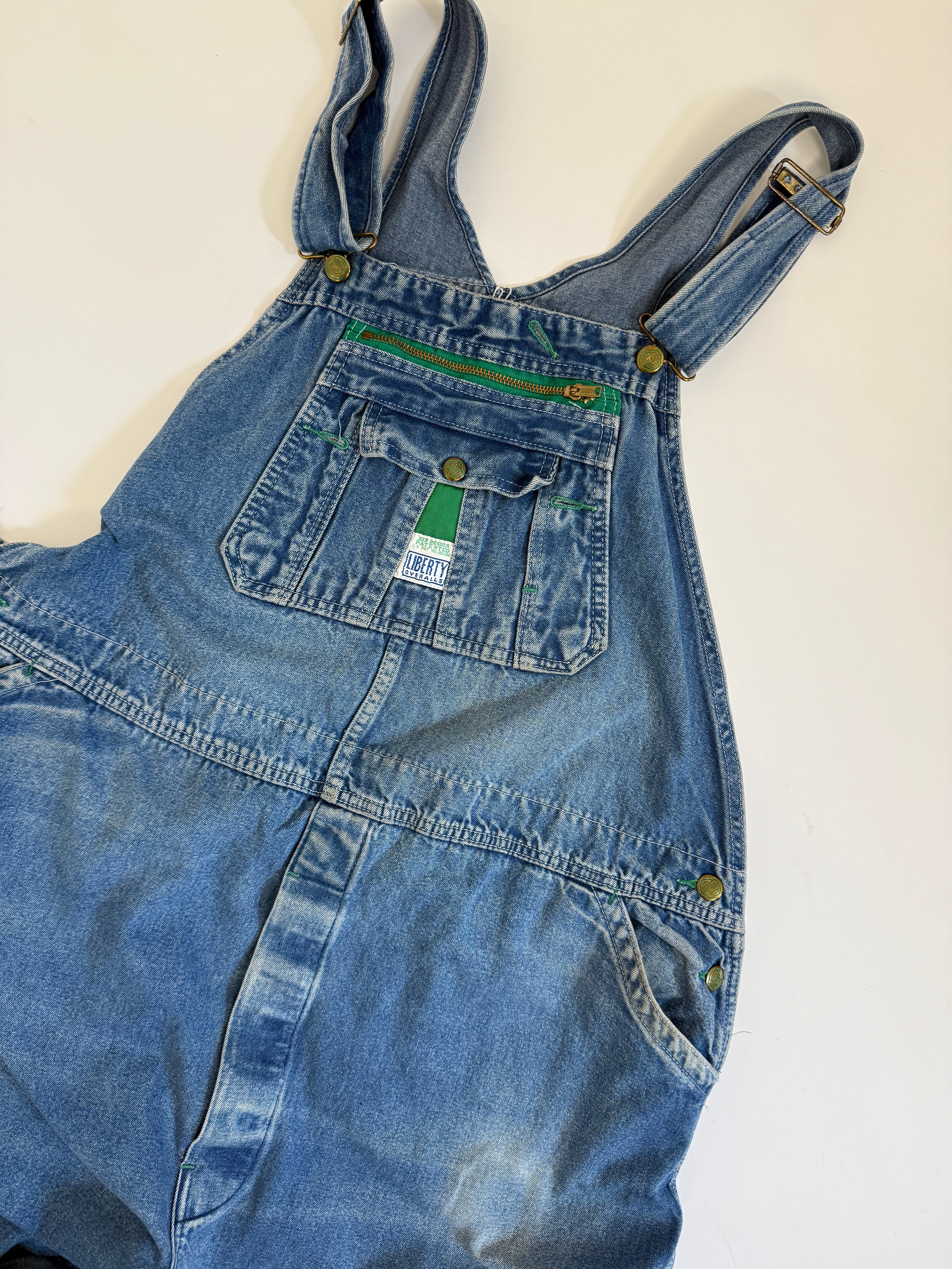 Salopette Liberty vintage in Denim