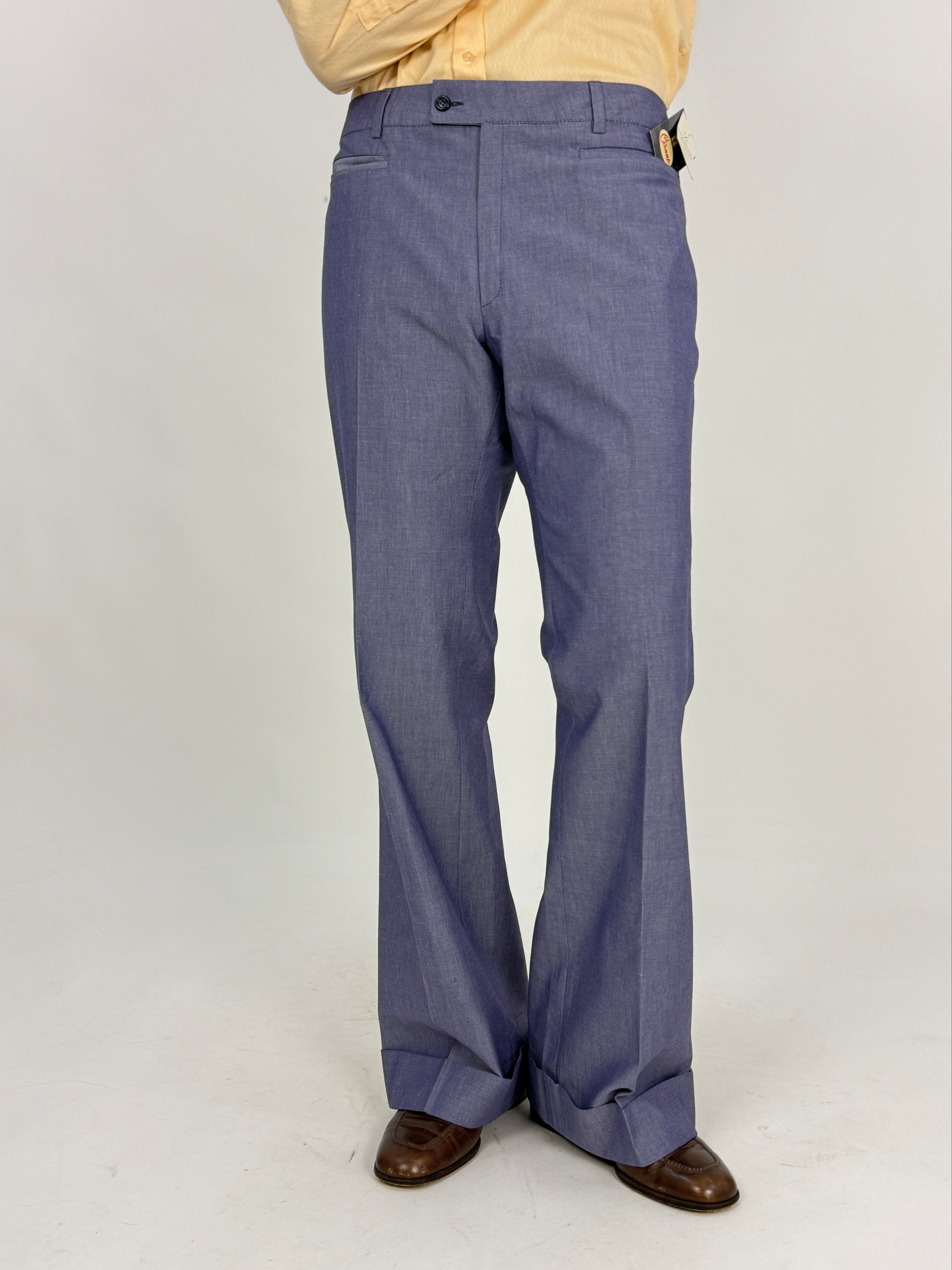 Pantaloni Anni '70 Cirano - Deadstock - Taglia 52