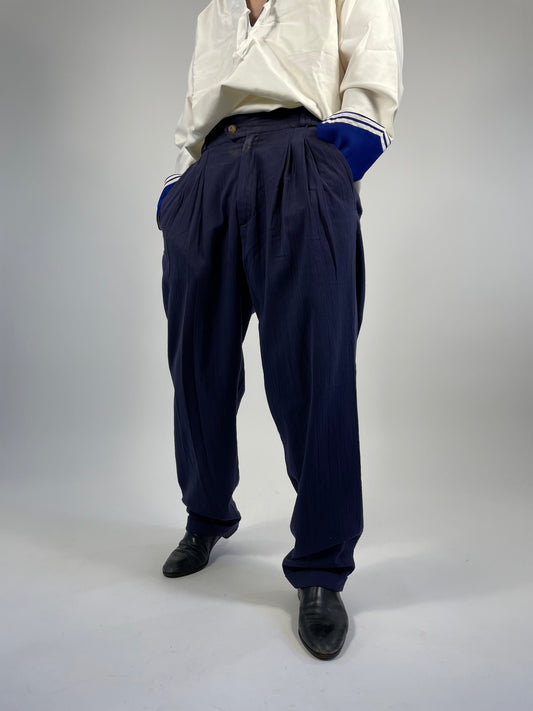 Pantalone anni '80 in cotone