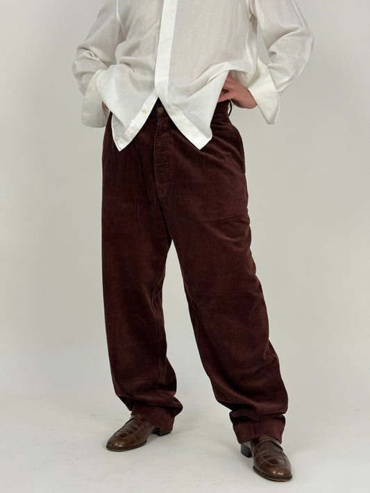 Pantalone Armani in velluto a coste anni '90