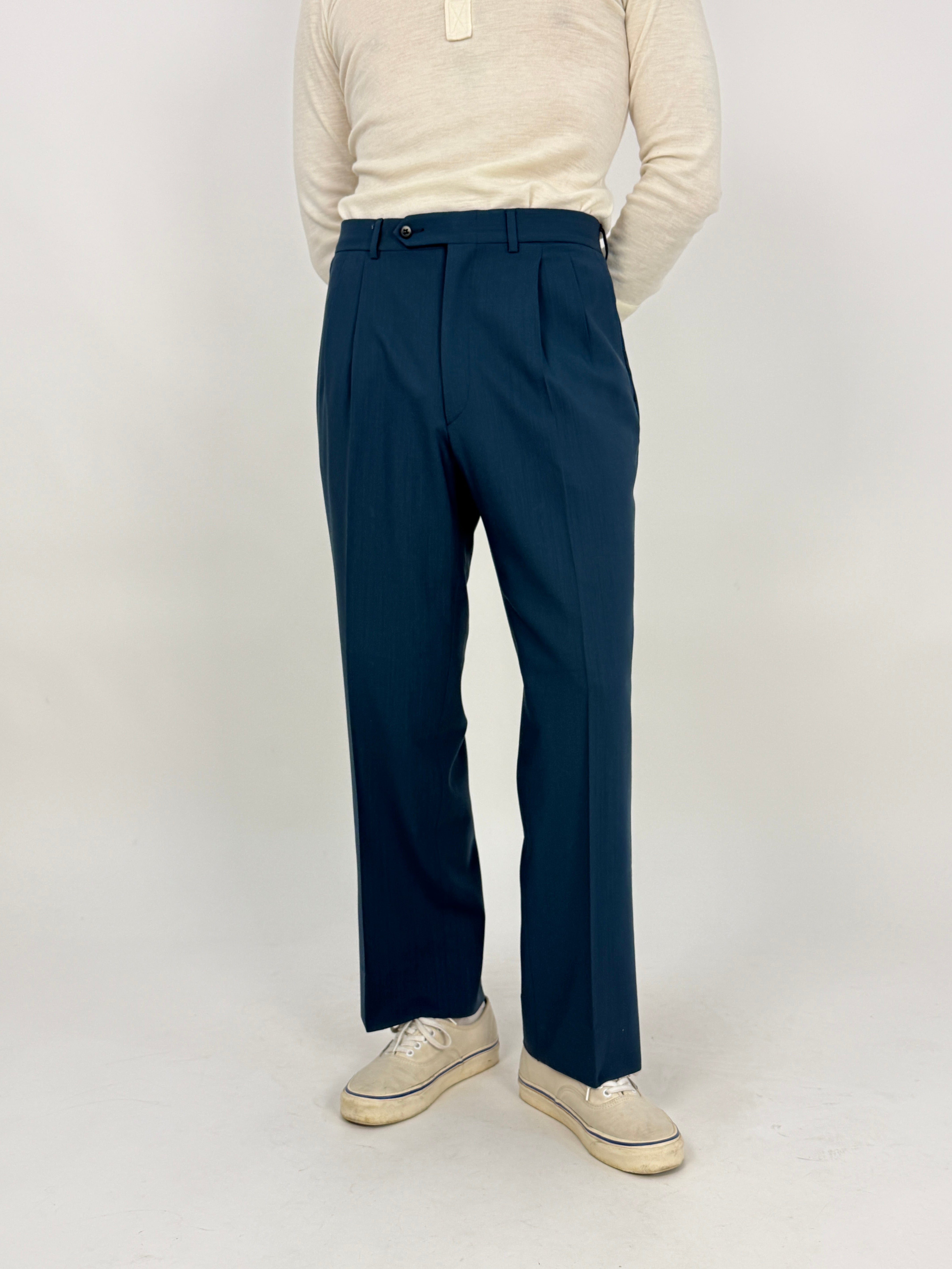 Pantaloni sartoriali con pinces