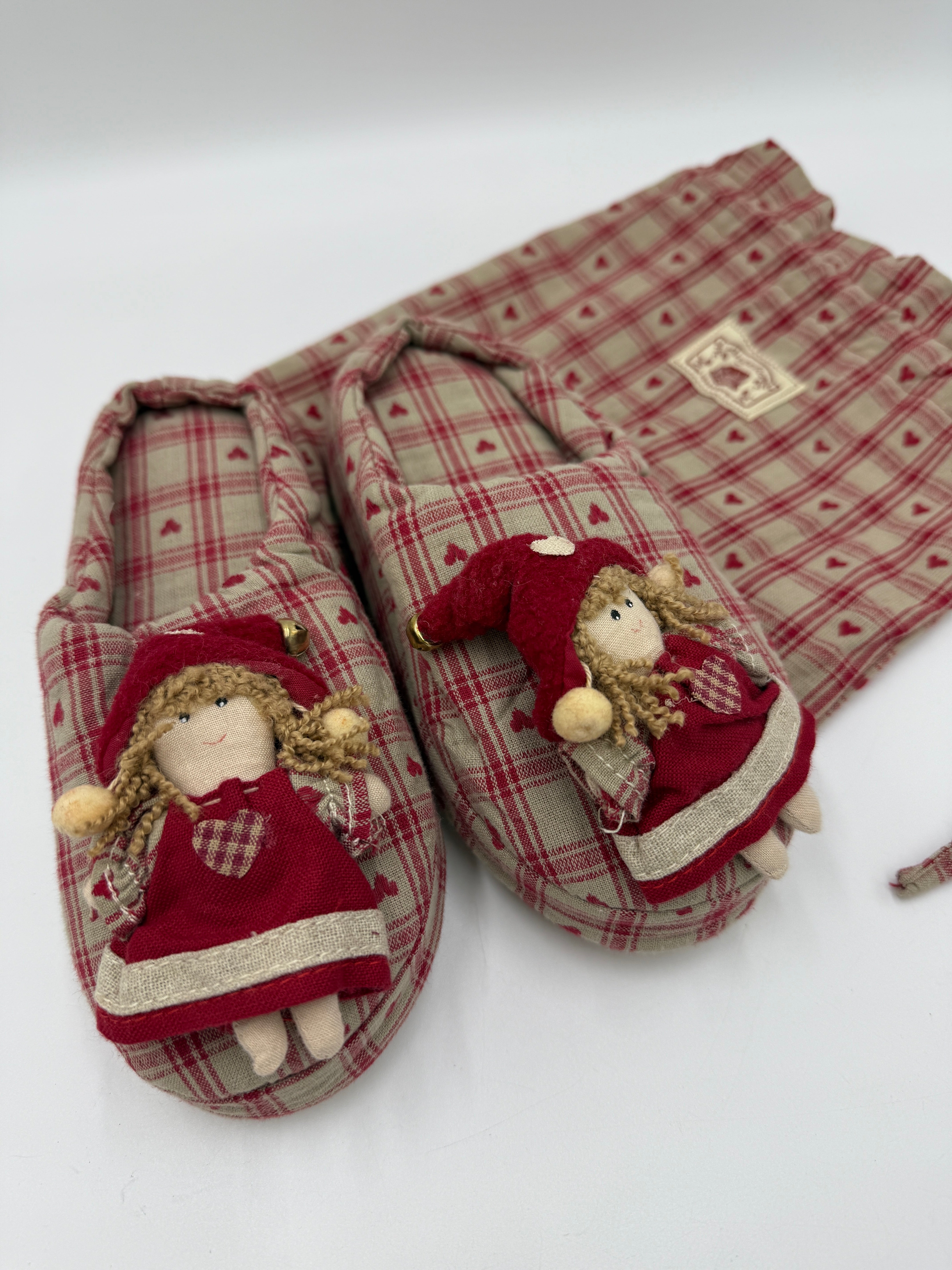 Pantofole kids motivo scozzese - Numero 30/31