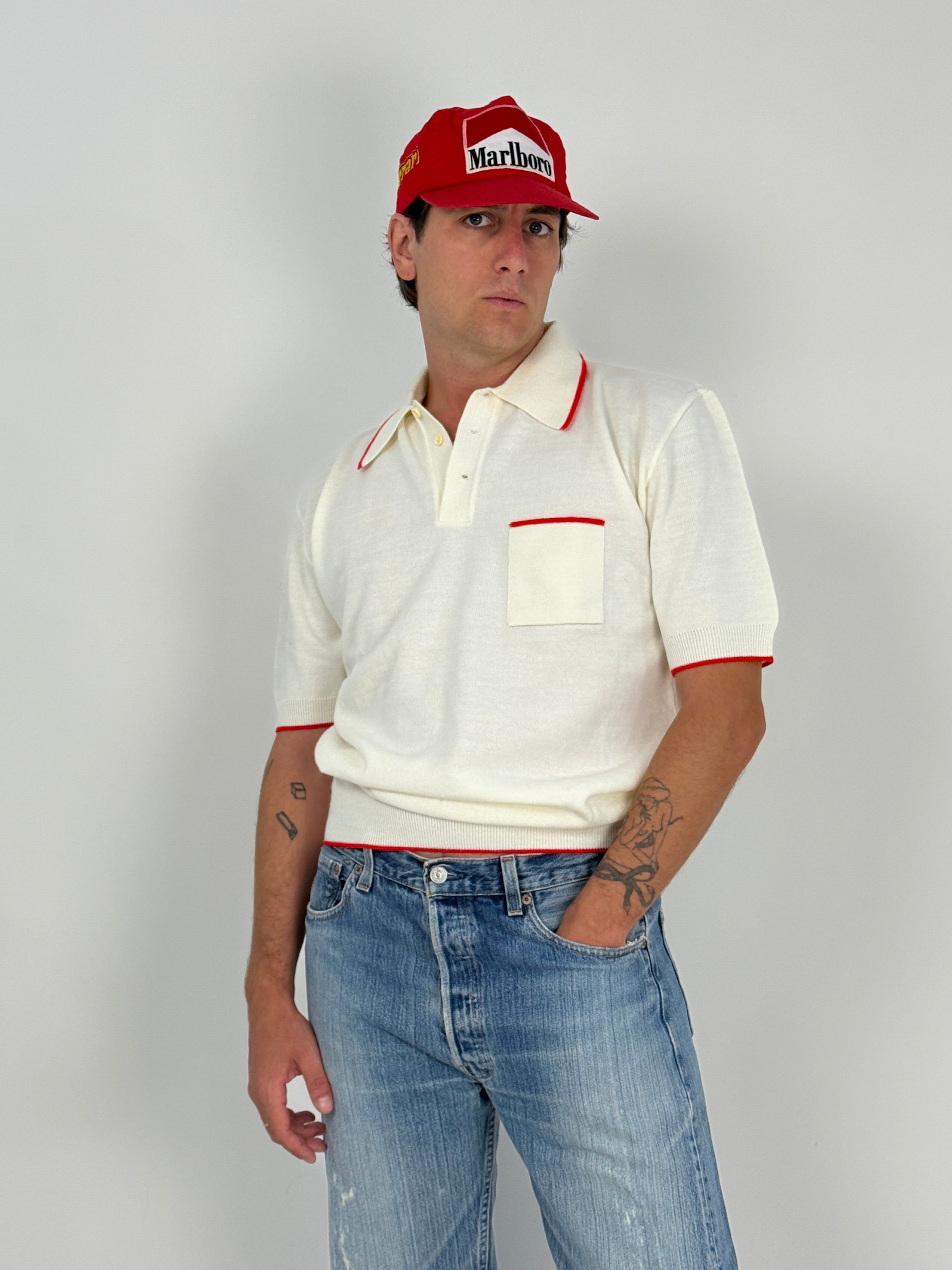 Polo in maglia anni '70