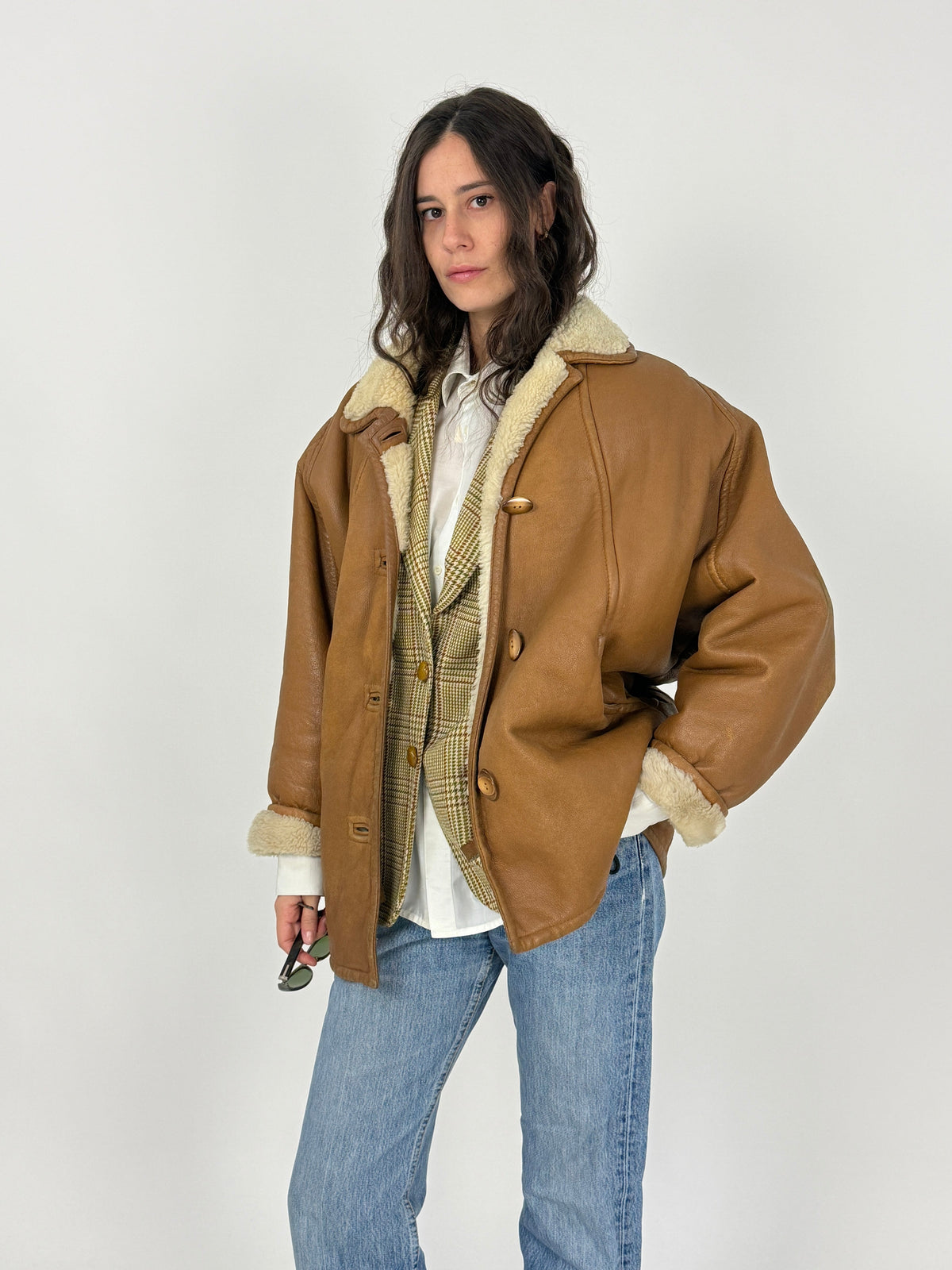 Montone shearling anni '80