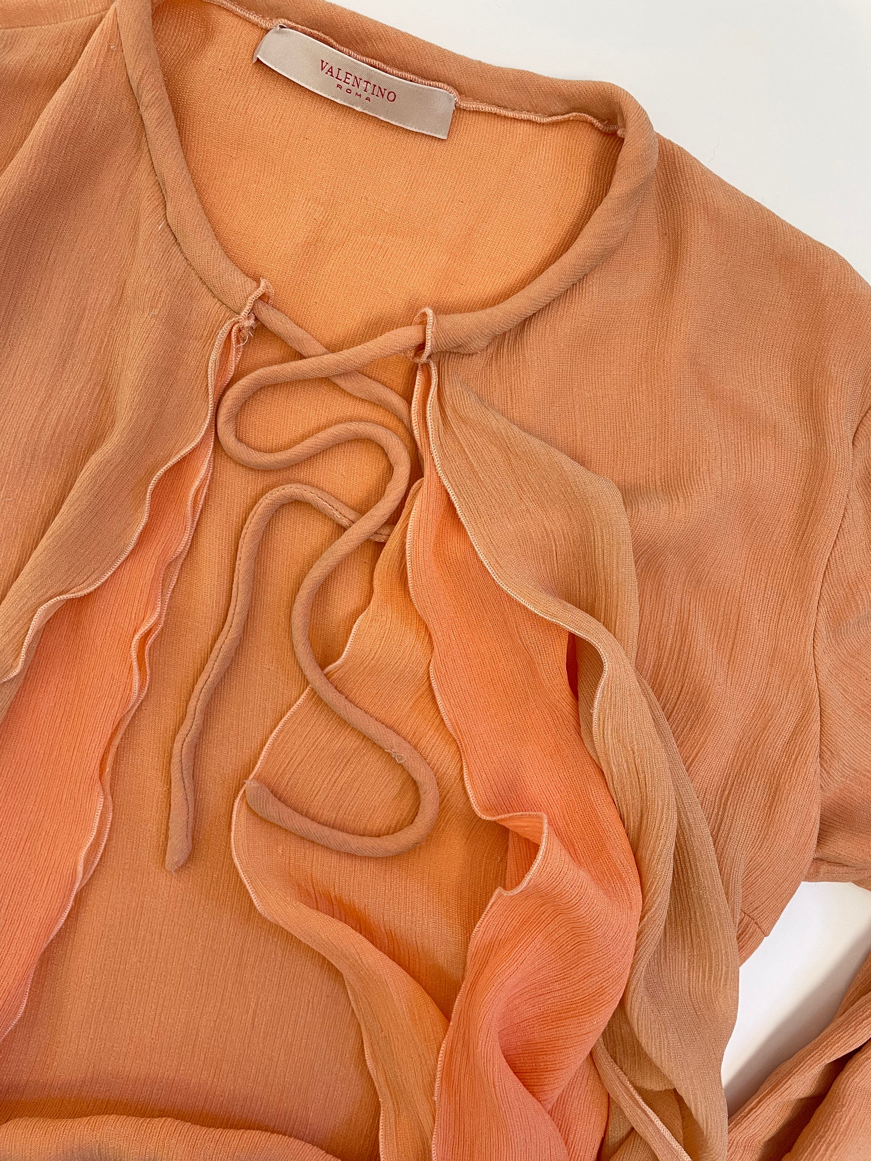 Spolverino Valentino in misto seta