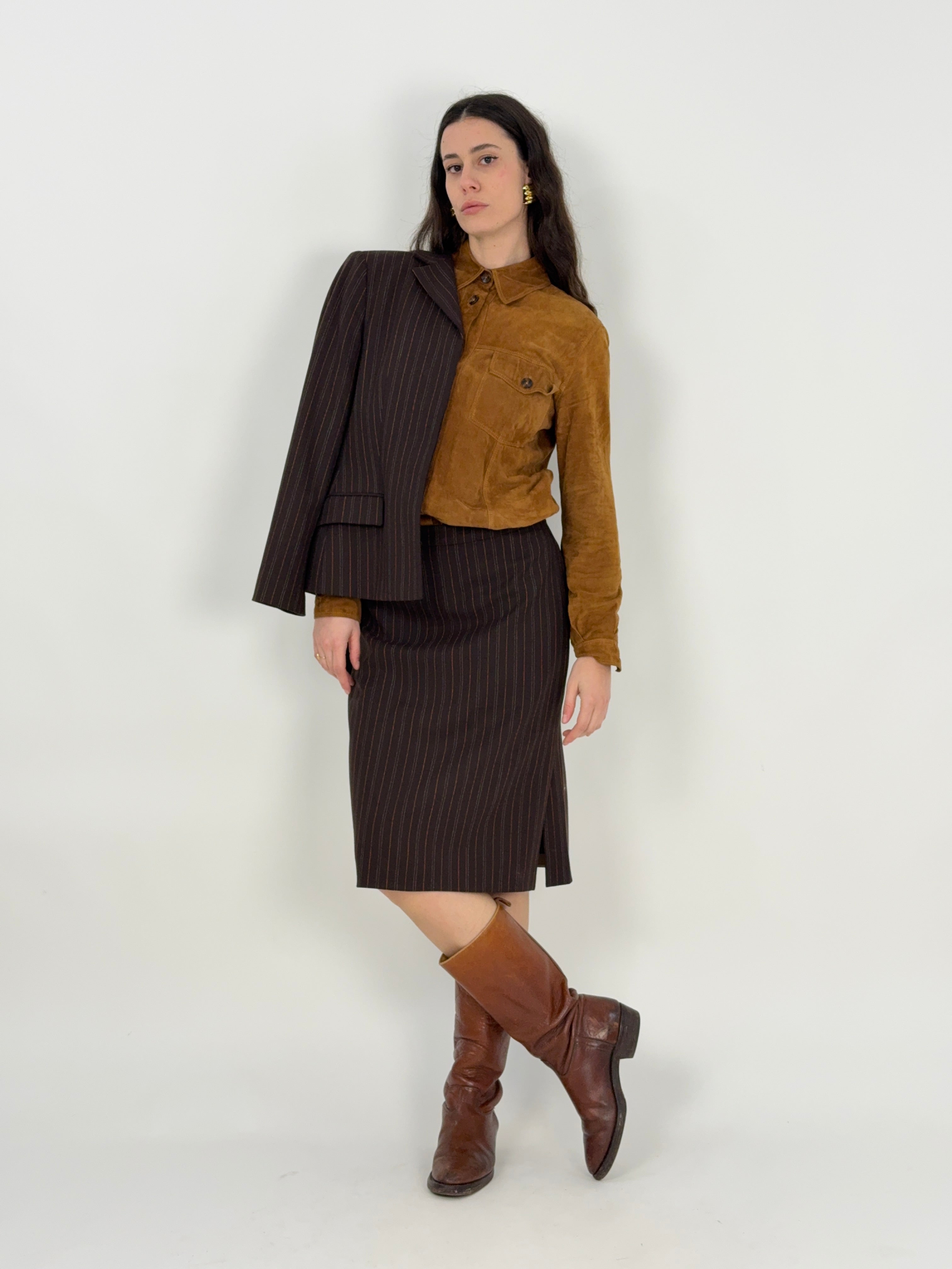 Tailleur vintage Blue e.Le Copains