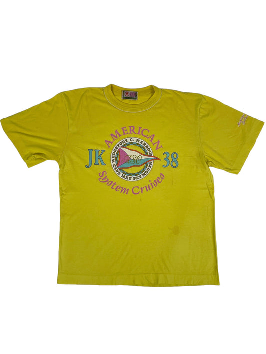 tshirt-anni-90-america-system-gialla