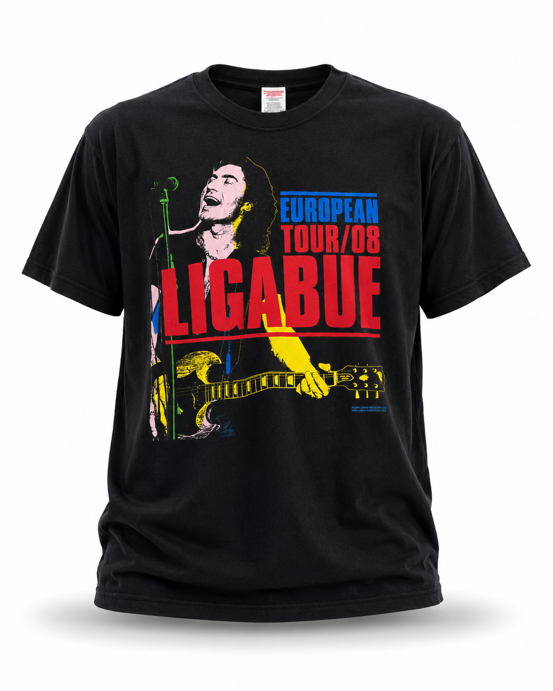 T-shirt Ligabue Tour 2008