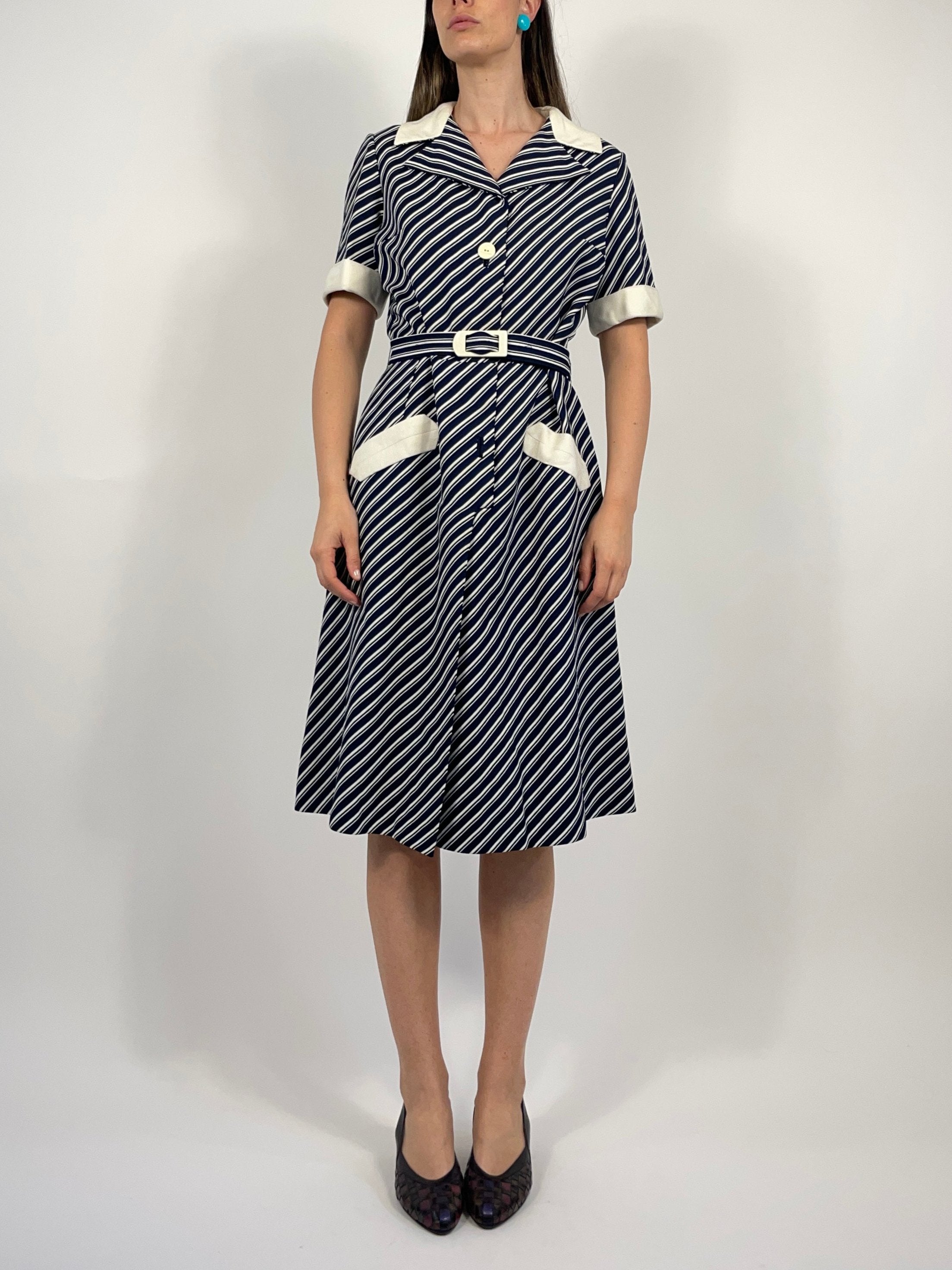 Abito midi Boutique Mary Antony anni '50