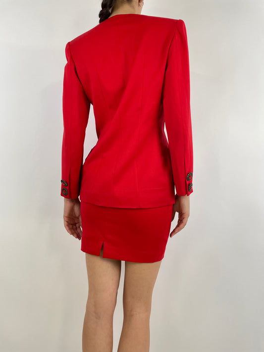 Marina Babini 1980s suit