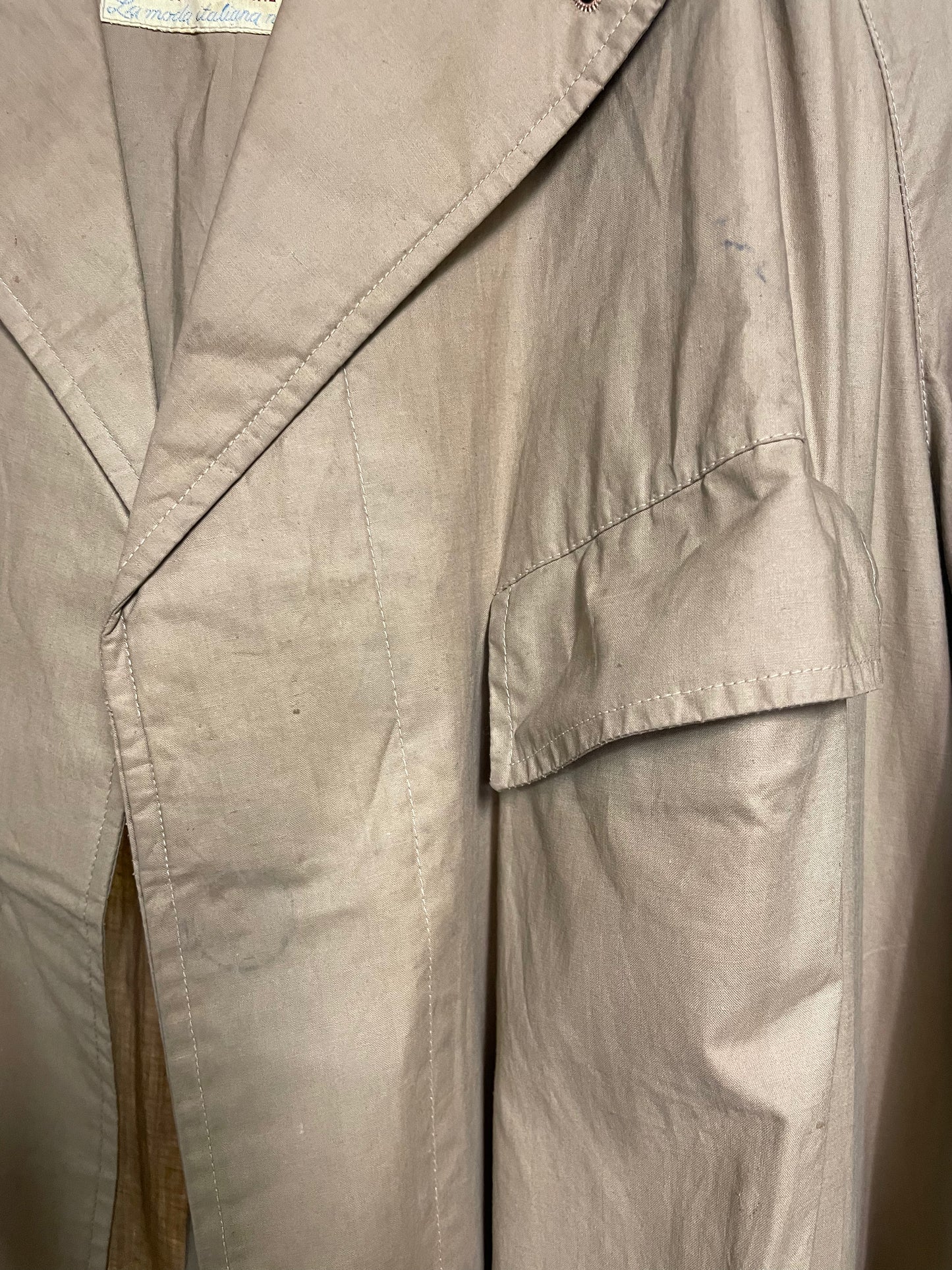 Nebrun trench coat 1980s