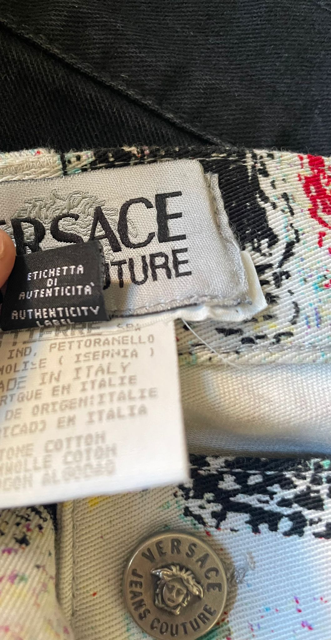 Pantaloni Versace Jeans Couture