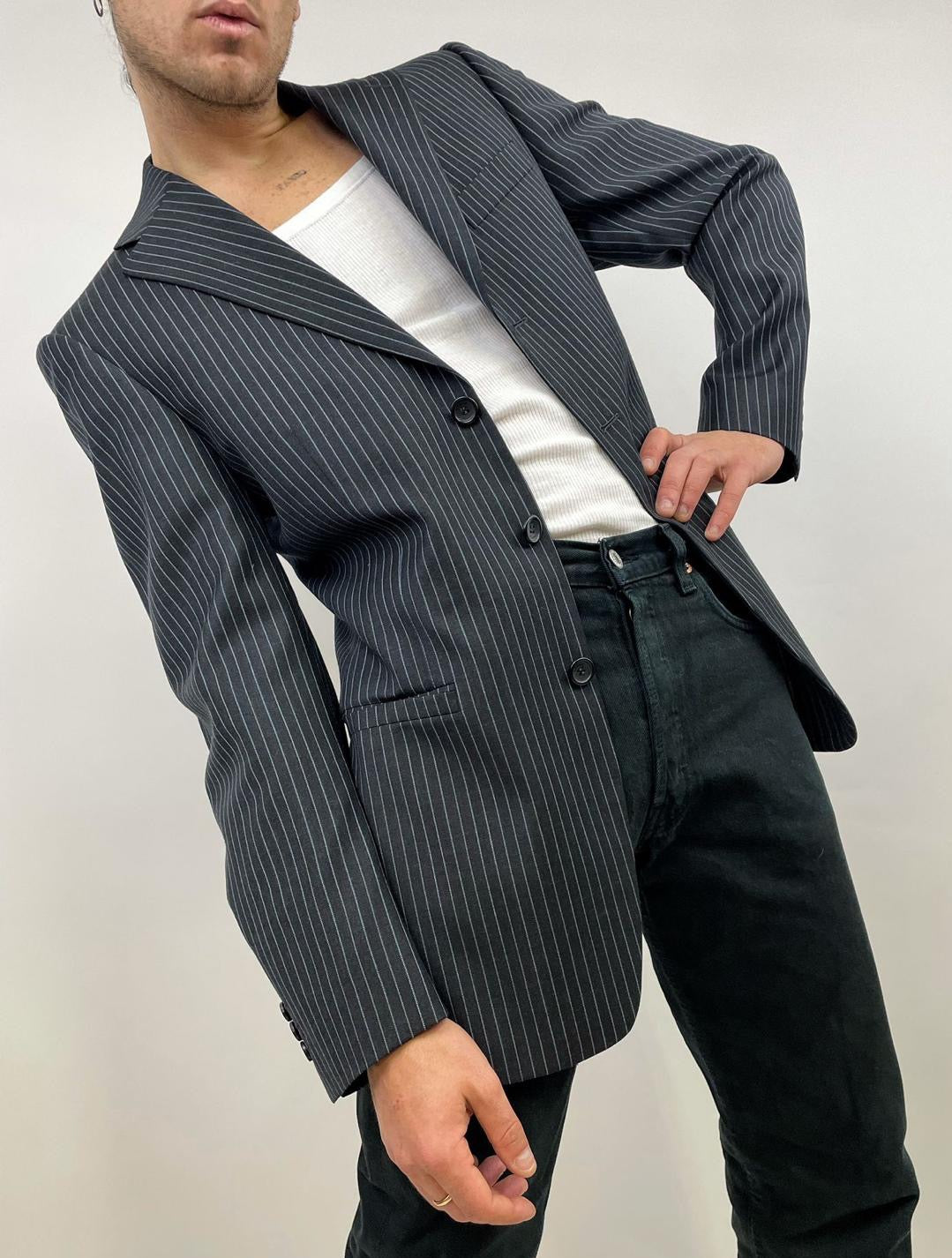 Versace Couture Giacchetto Versace Uomo Giacca Jeans Giacca