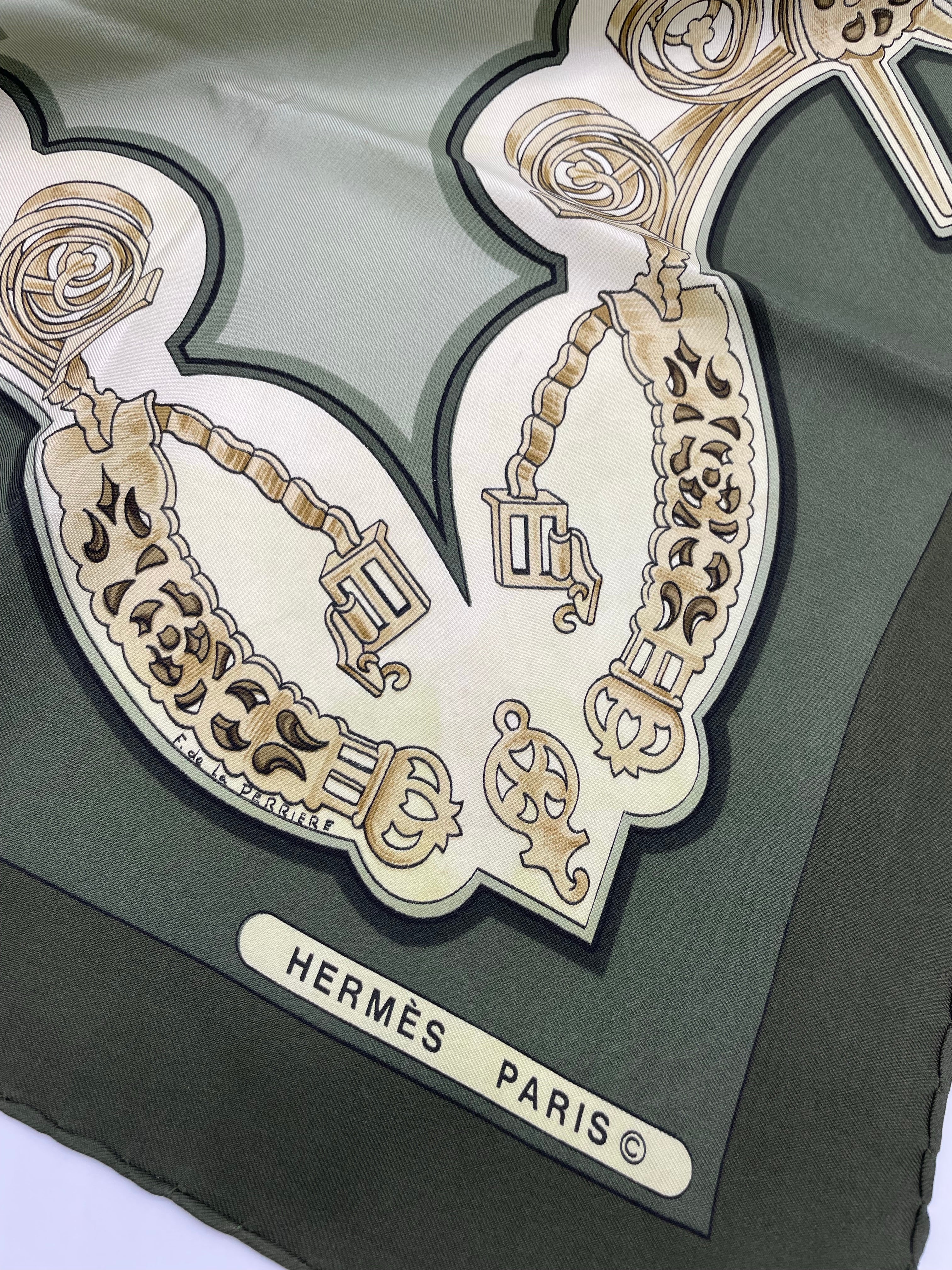 Foulard Original " Les aprons" Carre 90 - Fangovintage