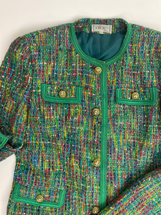 tailleur-sartore-antonio-vintage-con-bottoni-oro-in-lana-verde