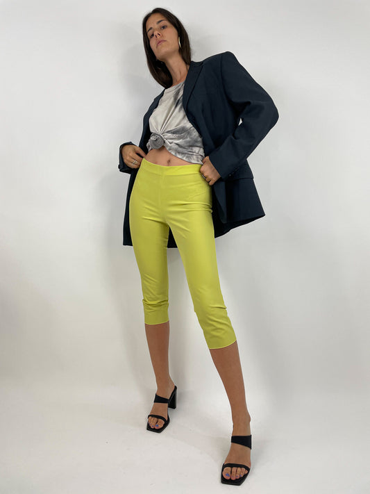 leggins-gianfranco-ferré-colore-verde-acido
