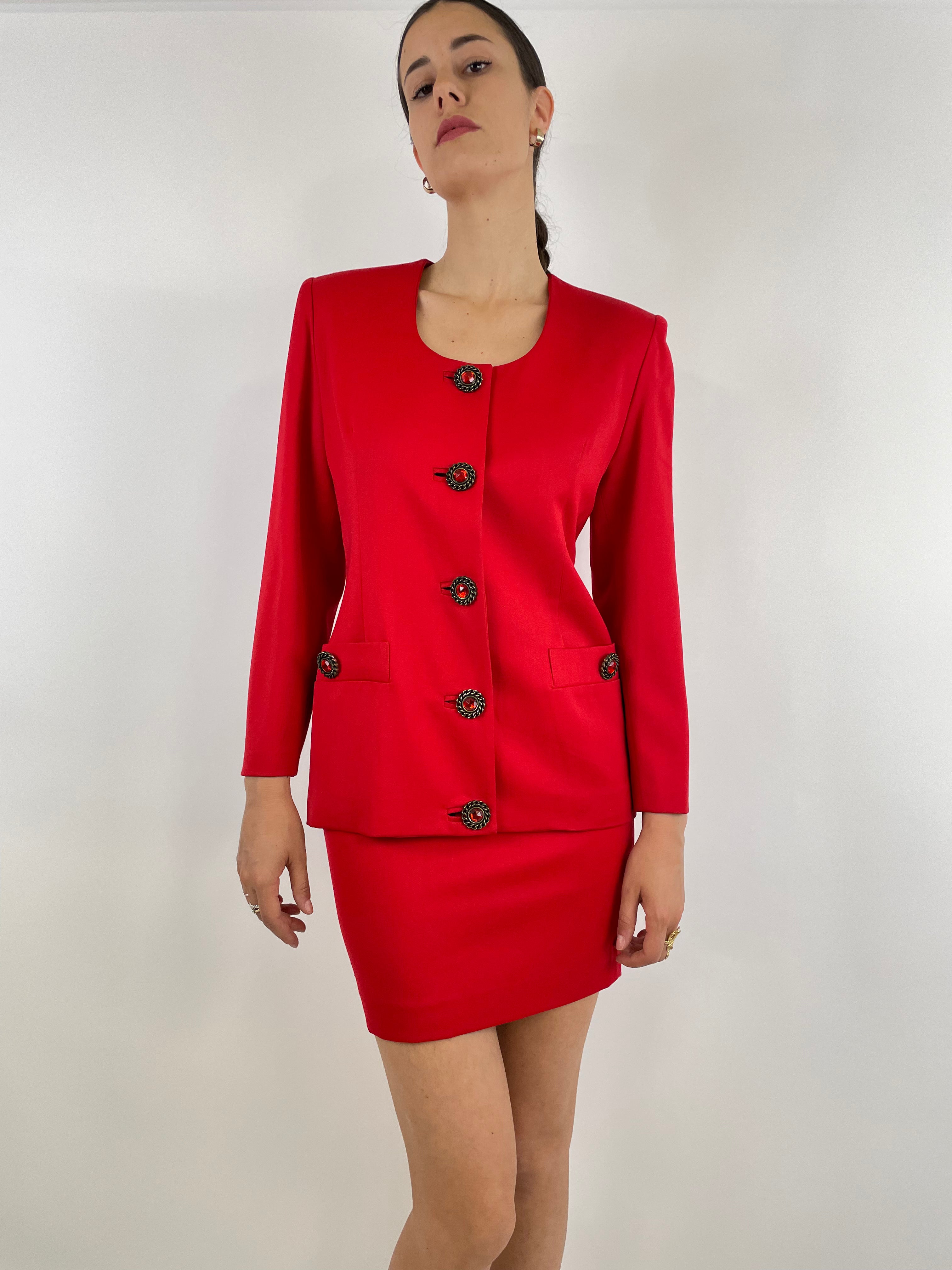 Marina Babini Anzug aus den 1980er Jahren