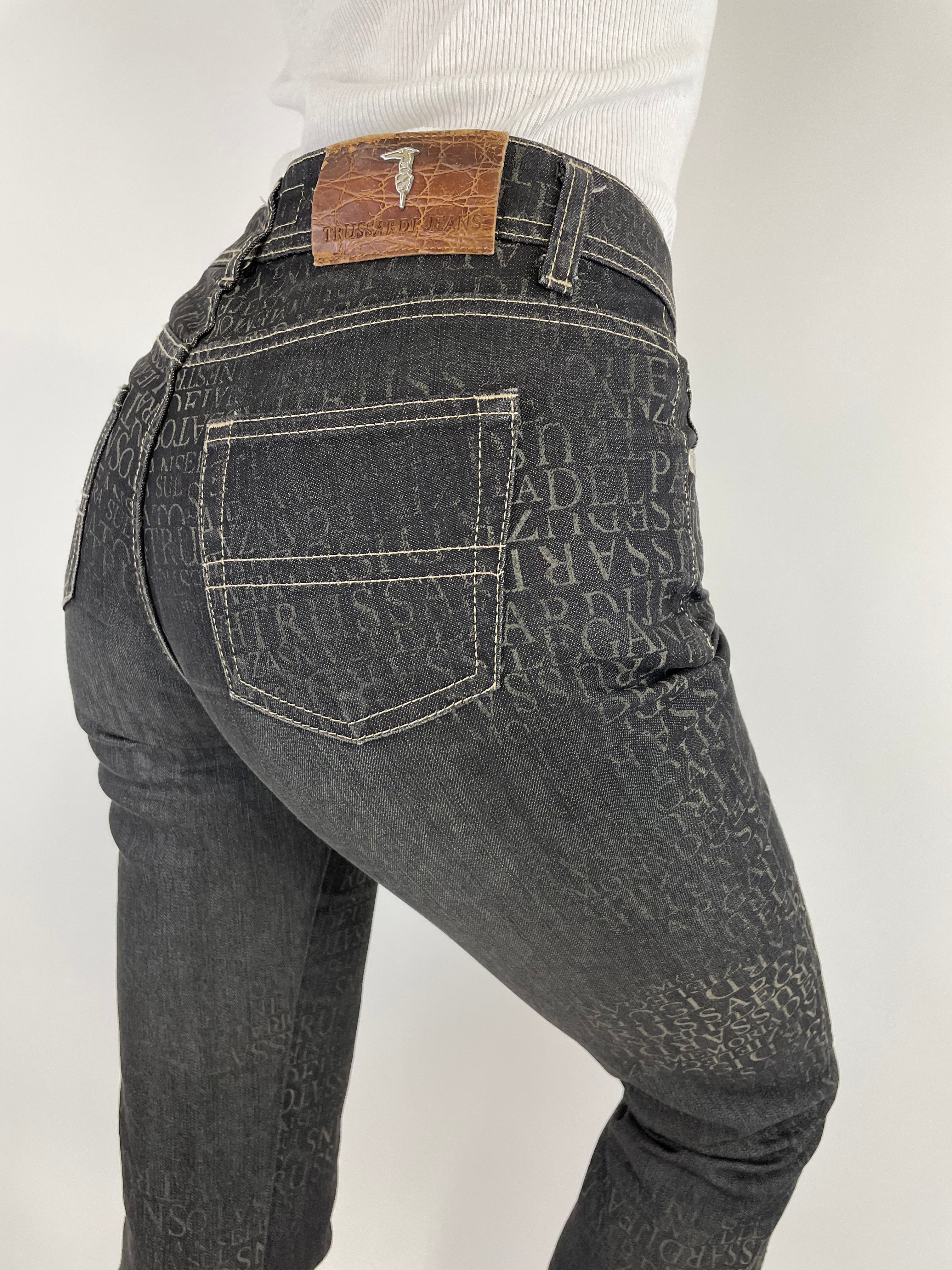 TRUSSARDI JEANS donna taglia 42 Fangovintage