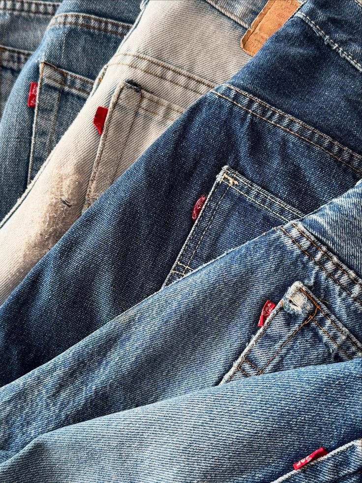 Levi's Made in USA vintage denim selvedge cimosa originale
