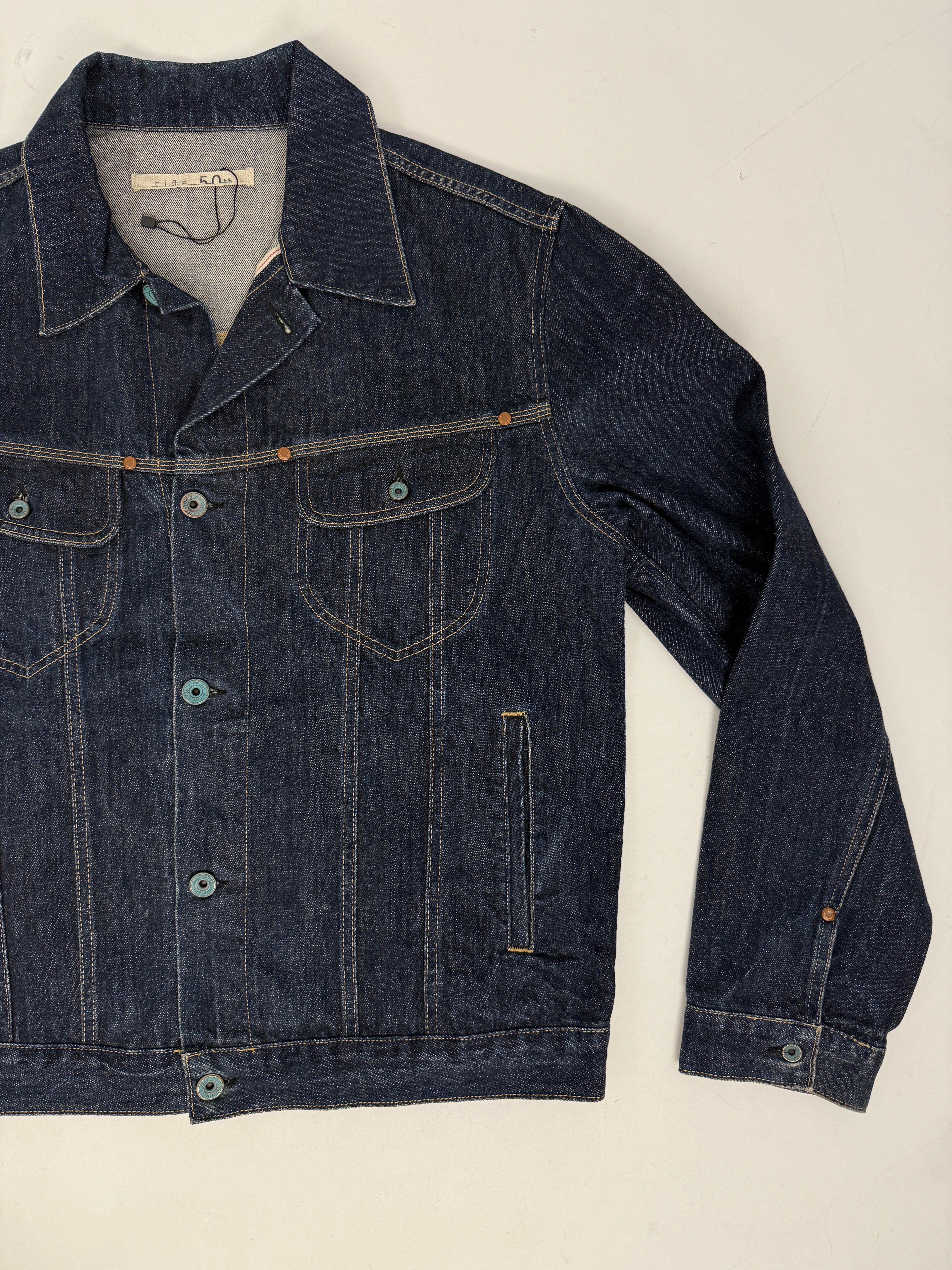 Giacca Denim Rifle Selvedge - Taglia XL