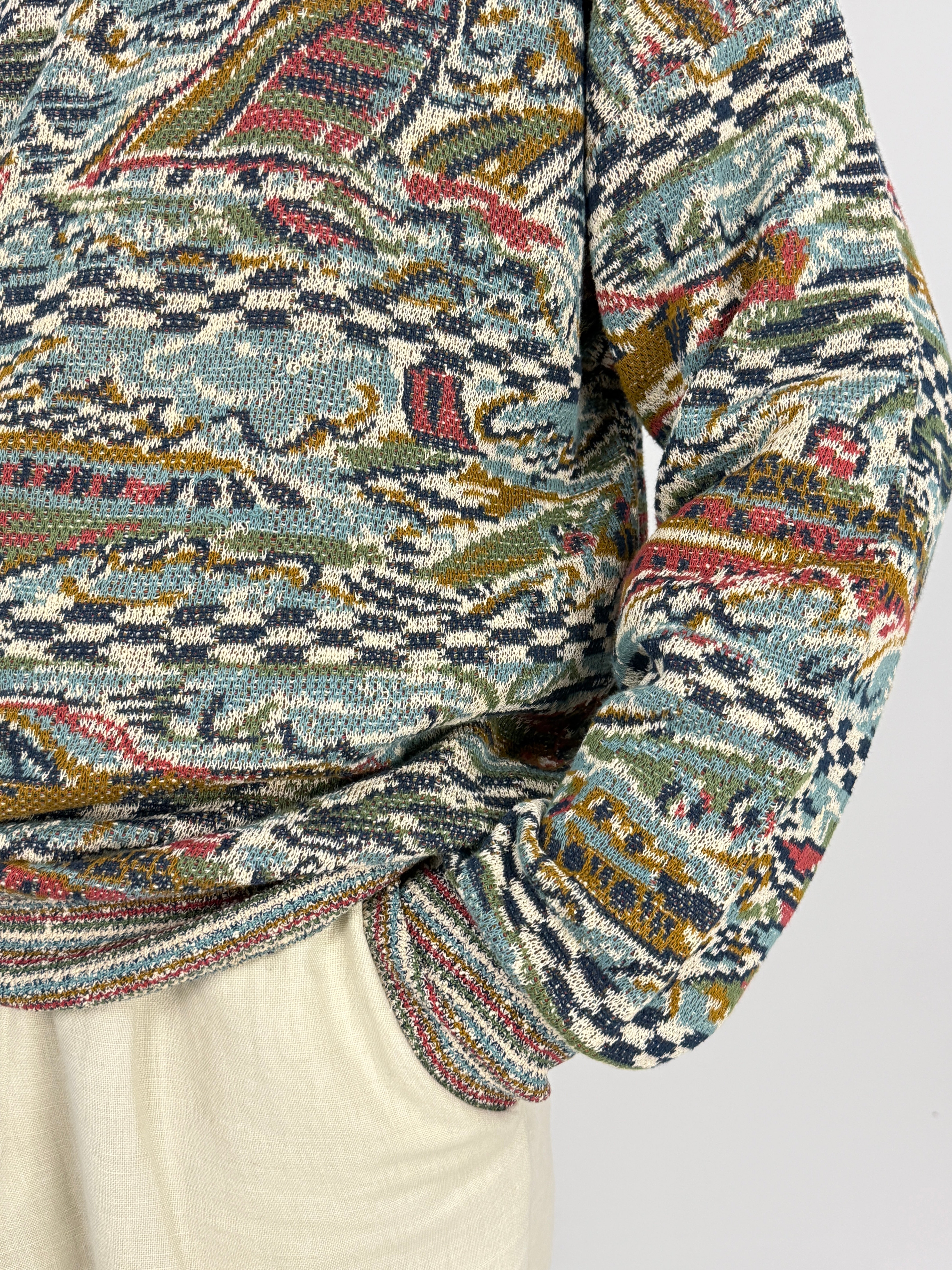Maglione Missoni Jacquard Anni '80 - Taglia L