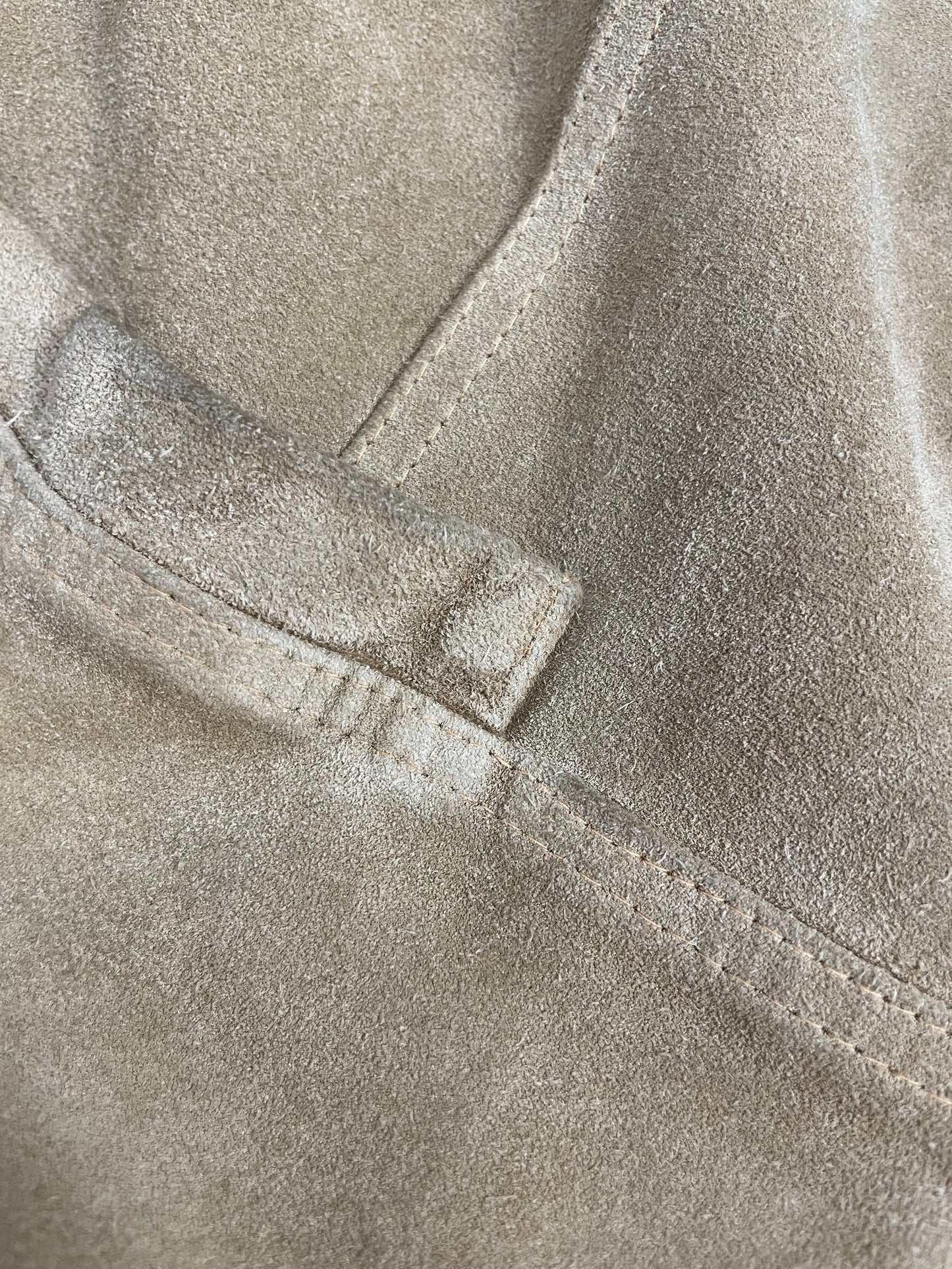 Gilet in camoscio anni '70