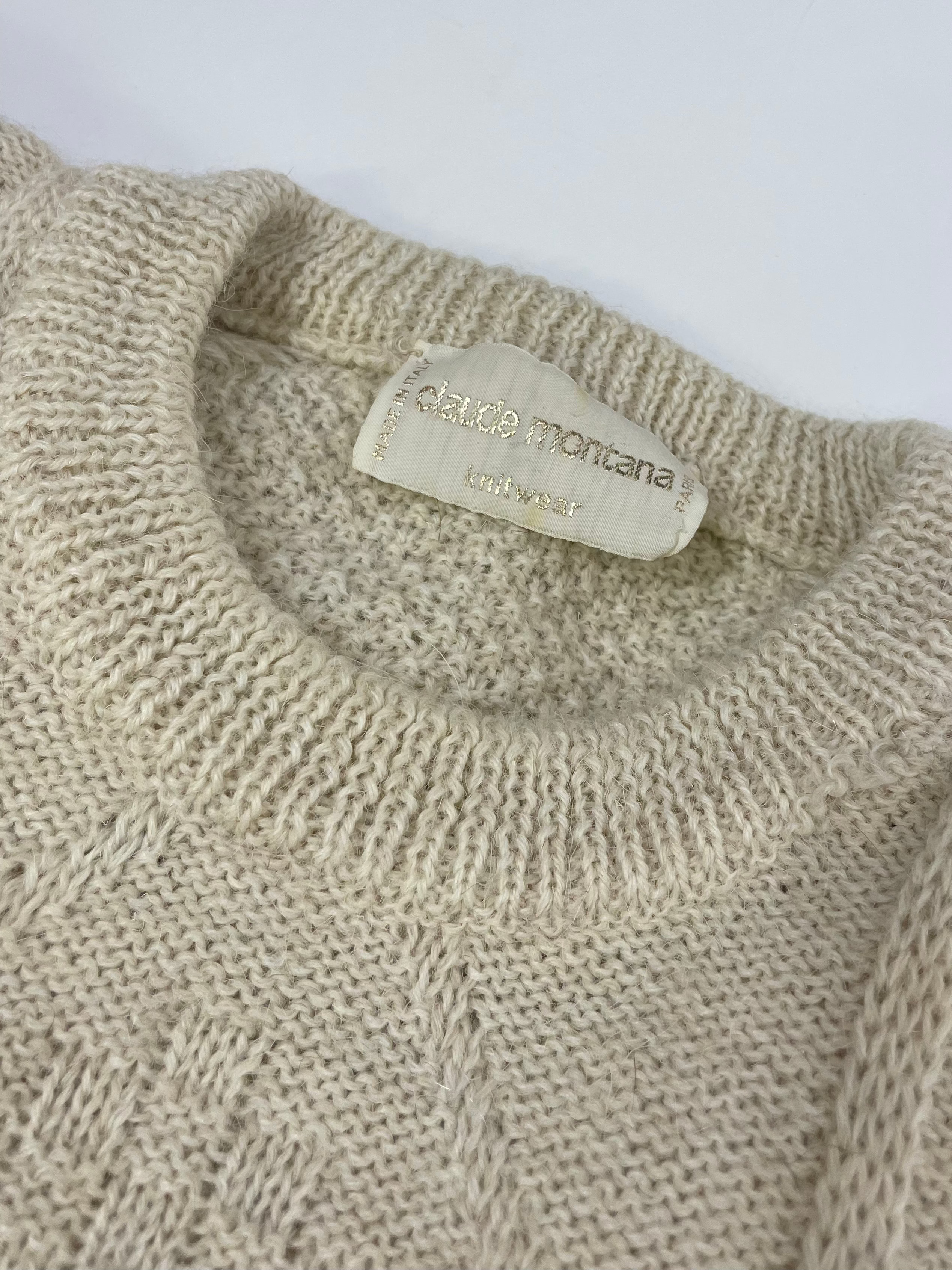 Maglione vintage Claude Montana