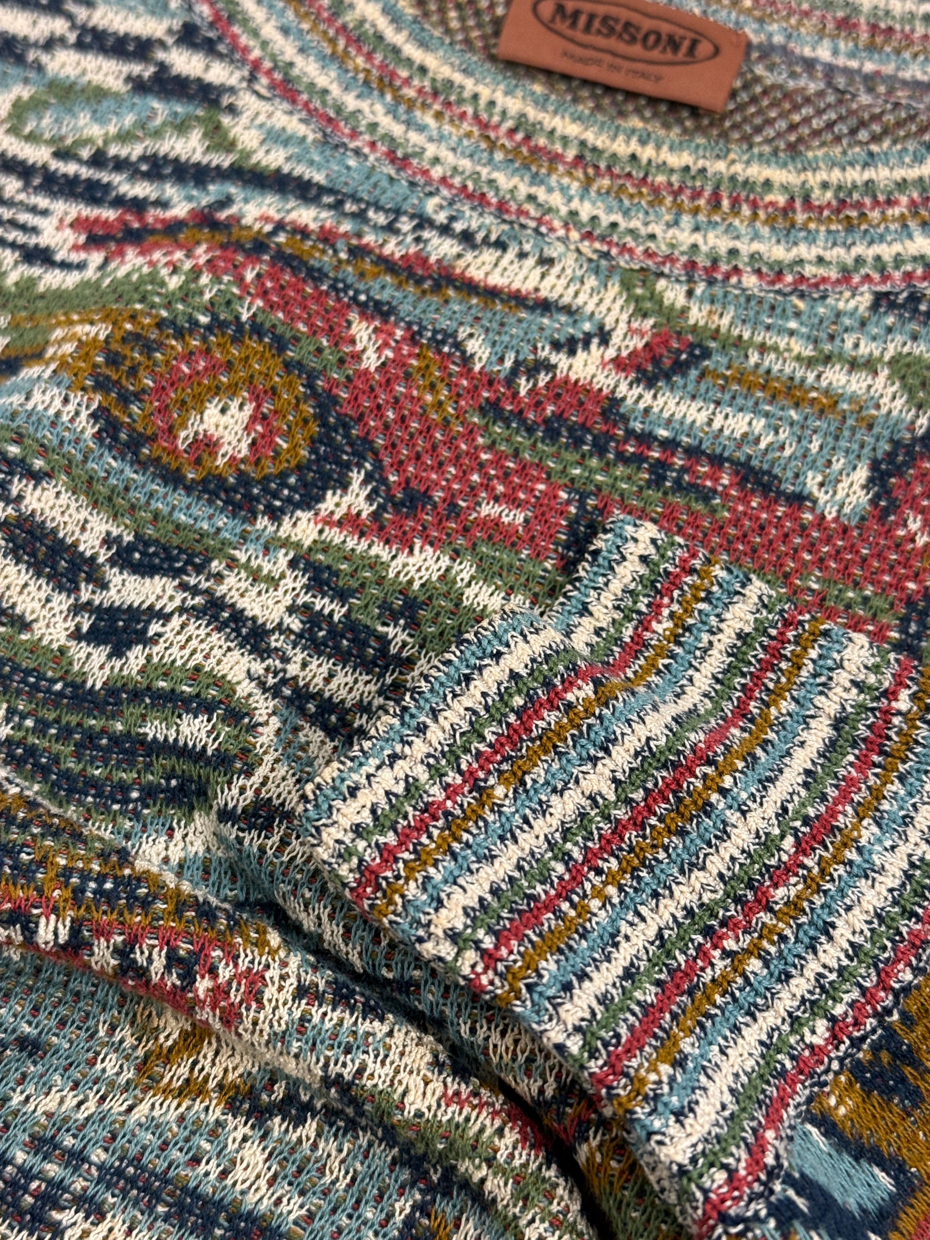 Maglione Missoni Jacquard Anni '80 - Taglia L