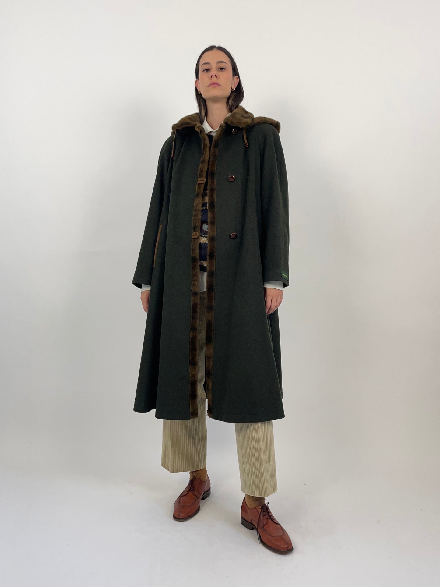 Cappotto Loden Steinbock anni '70